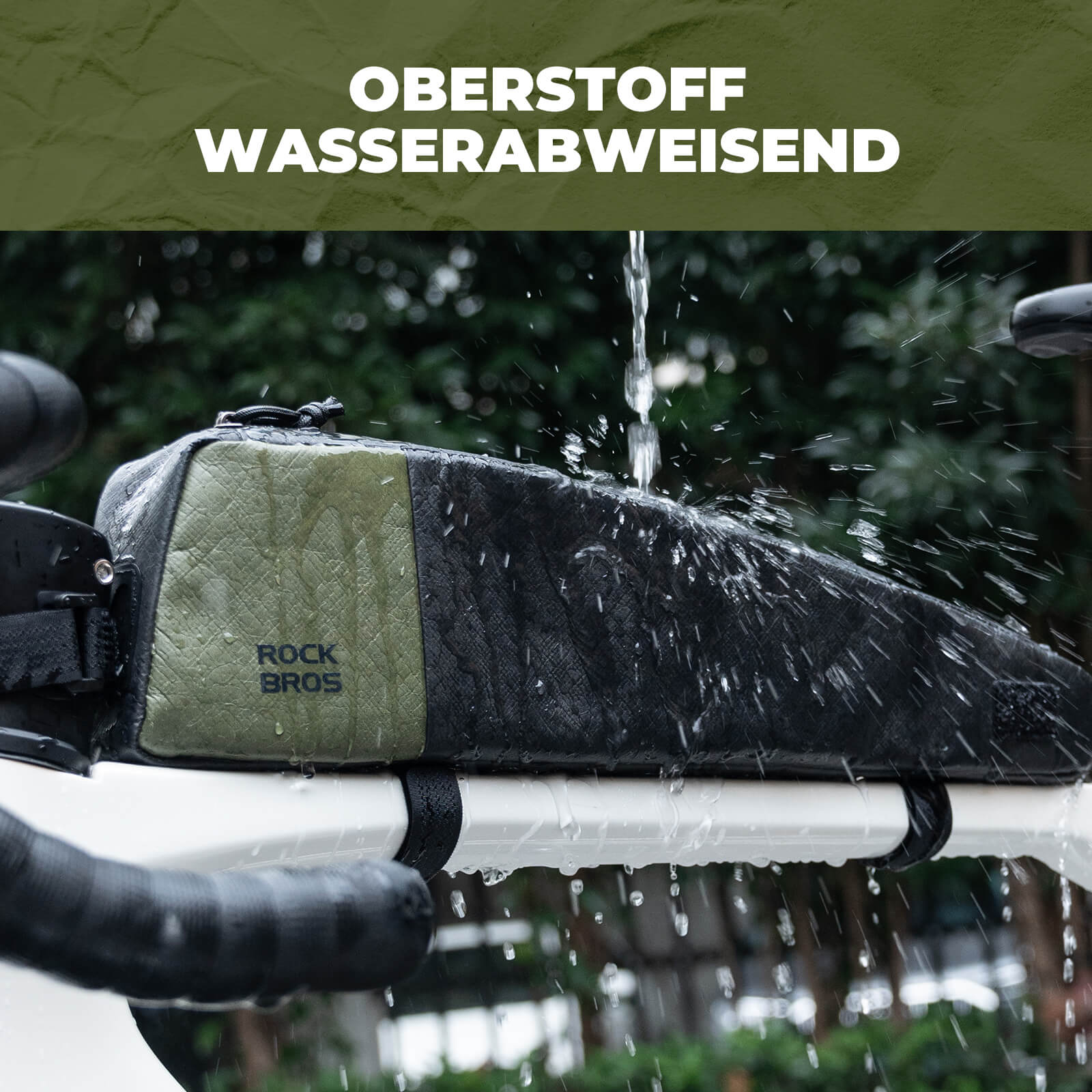 2-in-1 Oberrohrtasche Wasserabweisend mit Schultergurt 0,9L - Image 2