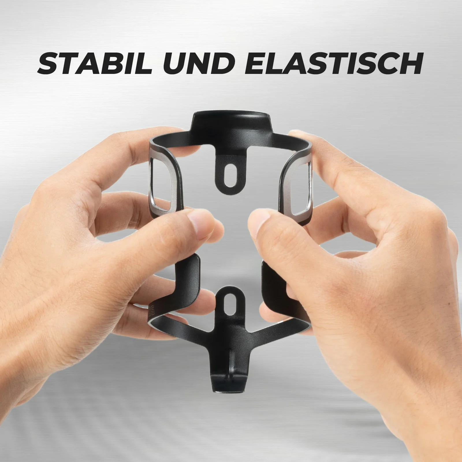 Fahrrad Flaschenhalter Aluminium 27g für Trinkflaschen bis 75mm - Image 11