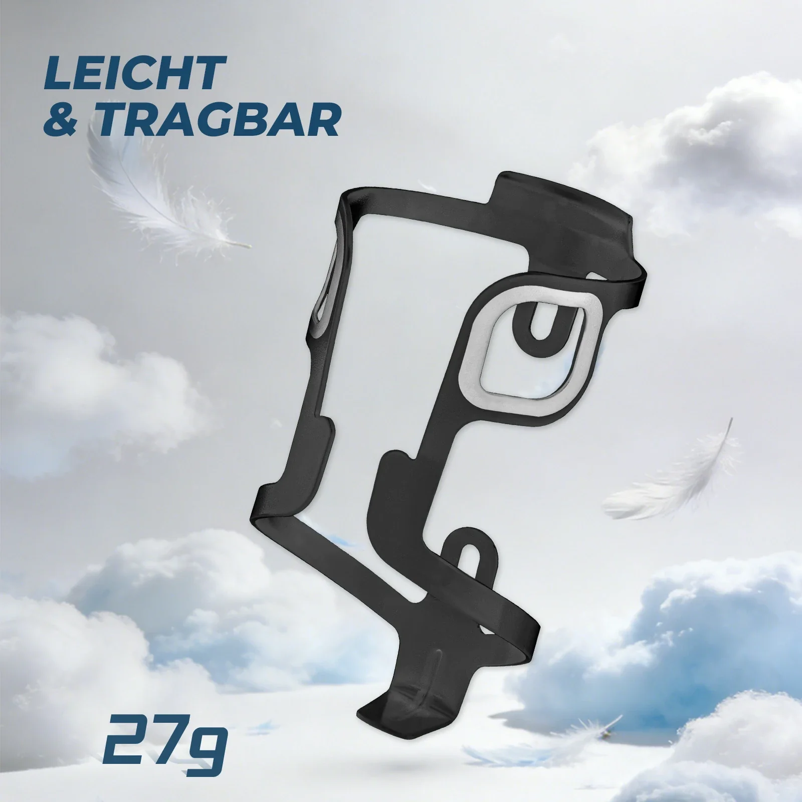 Fahrrad Flaschenhalter Aluminium 27g für Trinkflaschen bis 75mm - Image 7