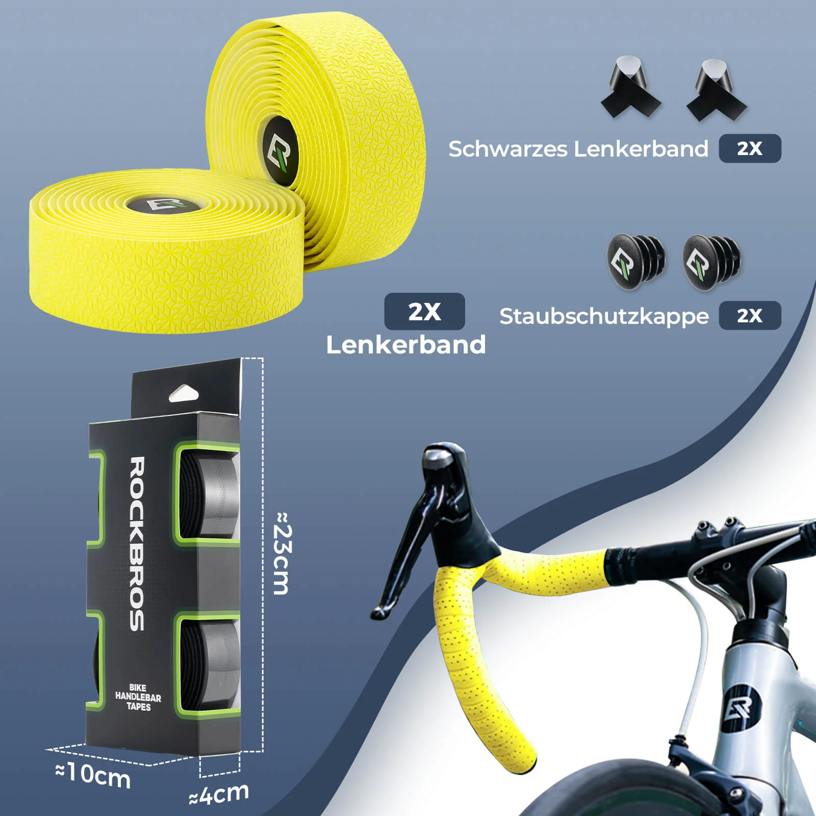 Fahrrad Lenkerband Griffband Lang 220cm für MTB Rennrad Vier Farben - Image 11