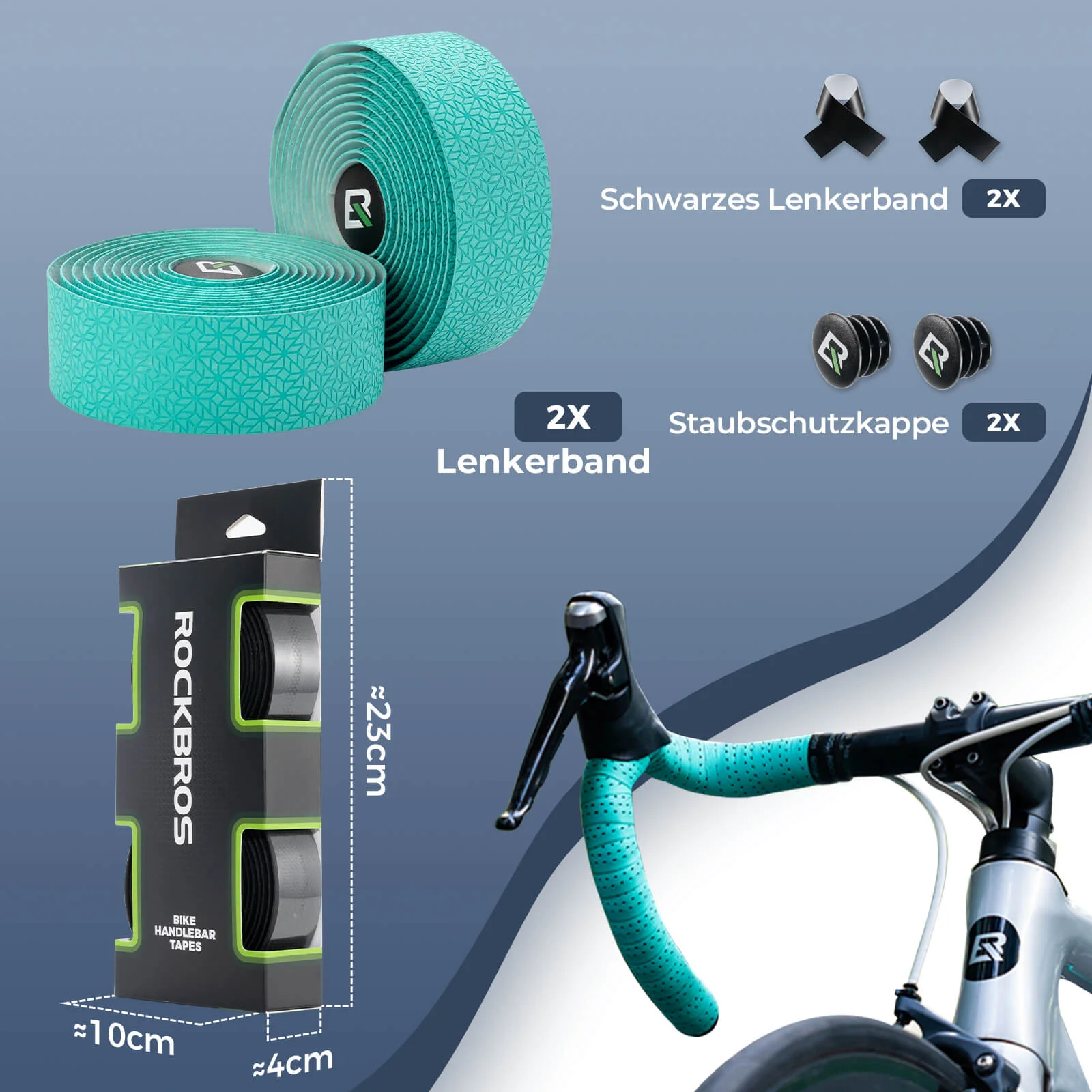 Fahrrad Lenkerband Griffband Lang 220cm für MTB Rennrad Vier Farben - Image 6