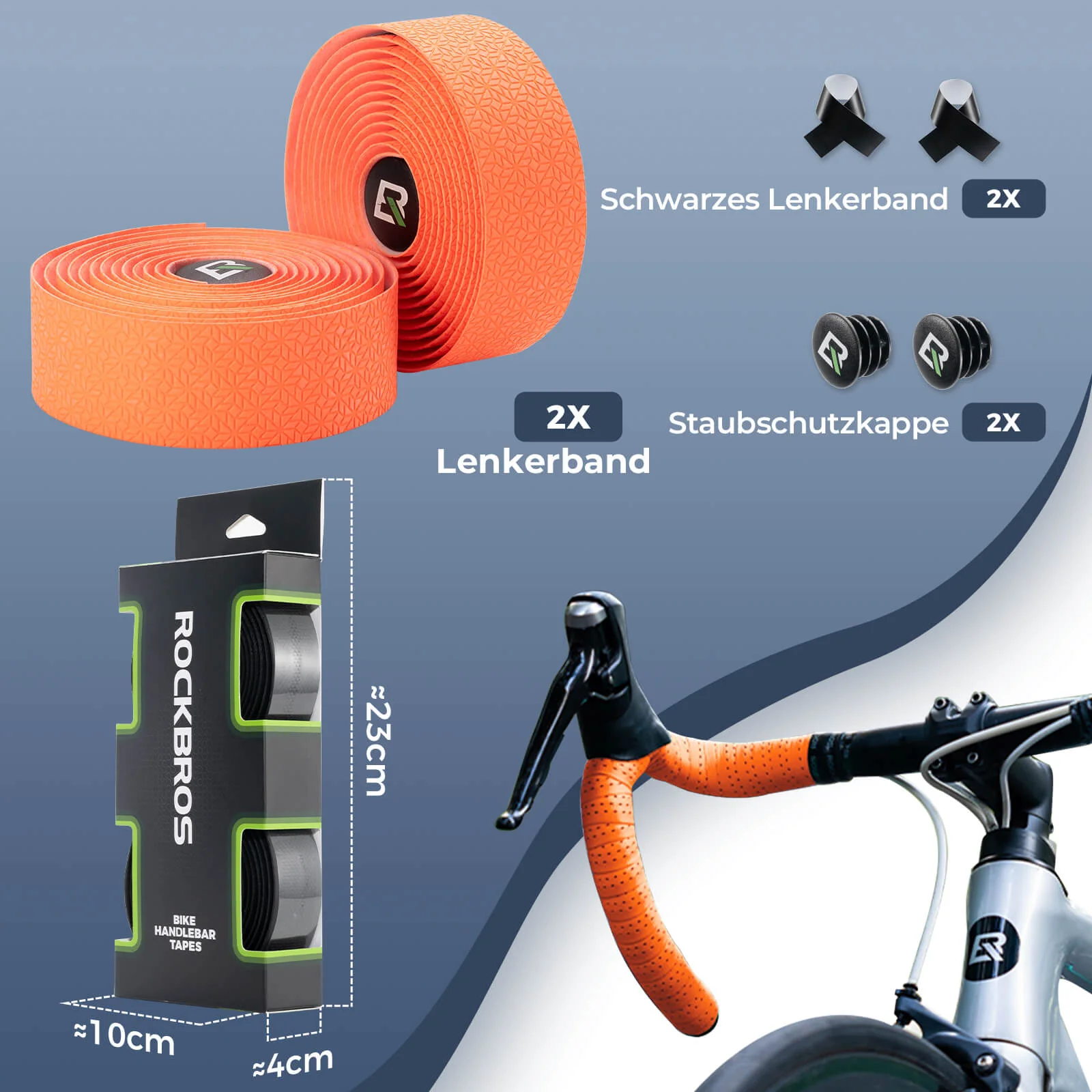 Fahrrad Lenkerband Griffband Lang 220cm für MTB Rennrad Vier Farben - Image 7