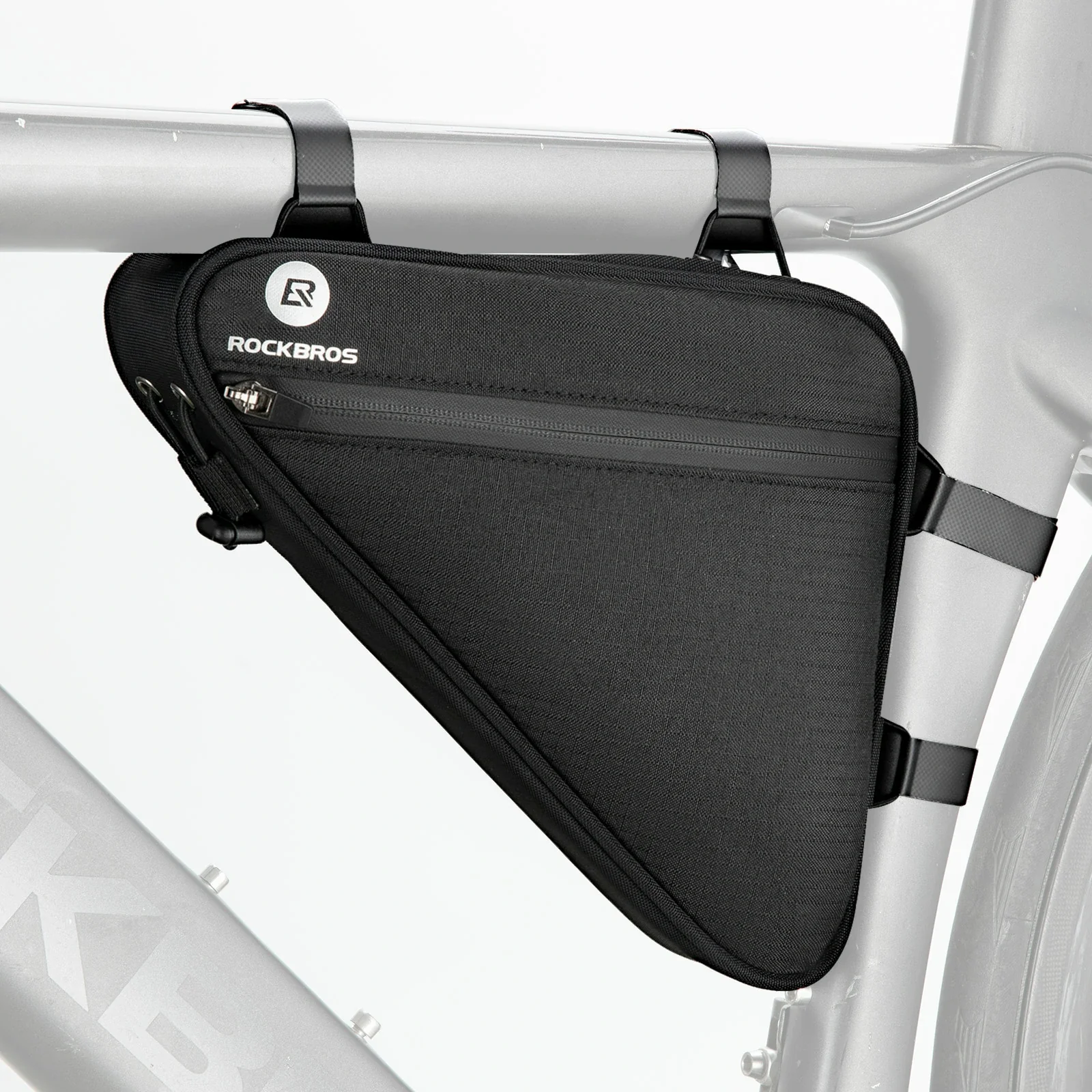Fahrrad Rahmentasche Fahrradtasche Dreieckstasche 1,5 L Reflektierend - Image 3