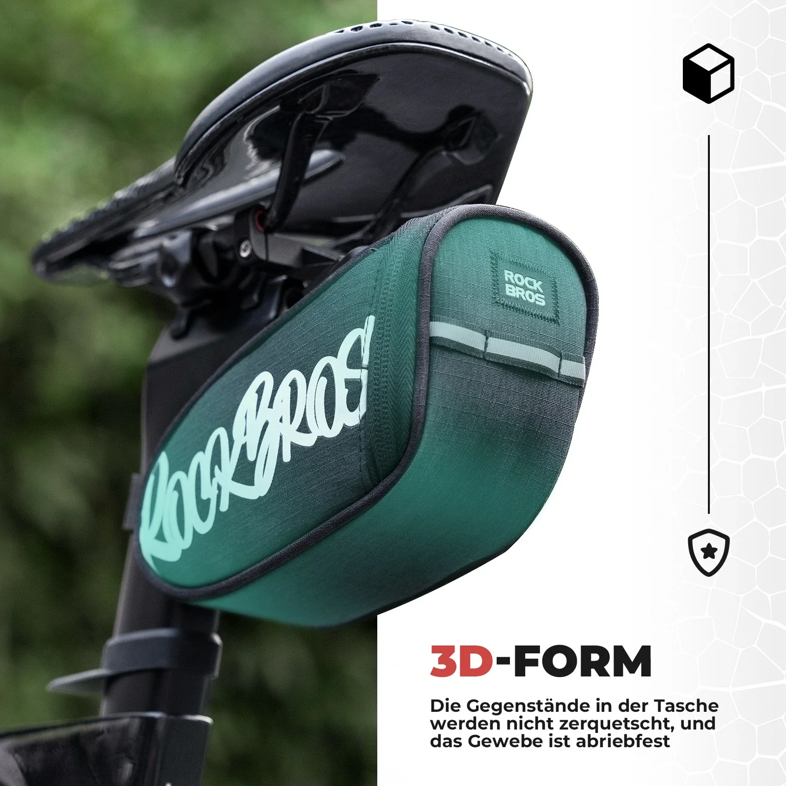 Fahrrad Satteltasche Tragbare Satteltasche 0,8L - Image 9