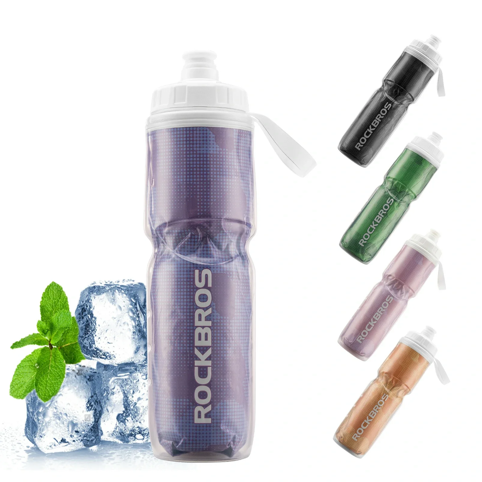 Fahrrad Trinkflasche 670ML Drückbare - Image 10