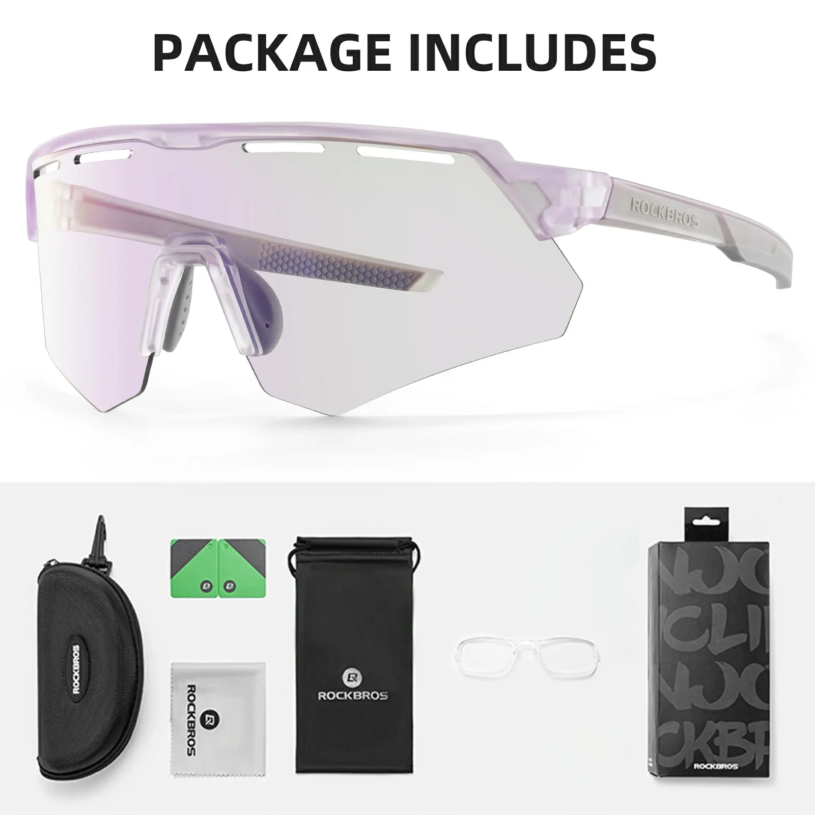 Fahrradbrille Photochromatisch Unisex - Image 20