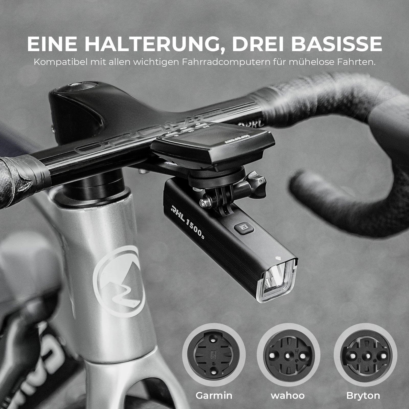 Fahrradcomputer Halterung Kompatibel mit Garmin/Wahoo/Bryton/GPS - Image 3