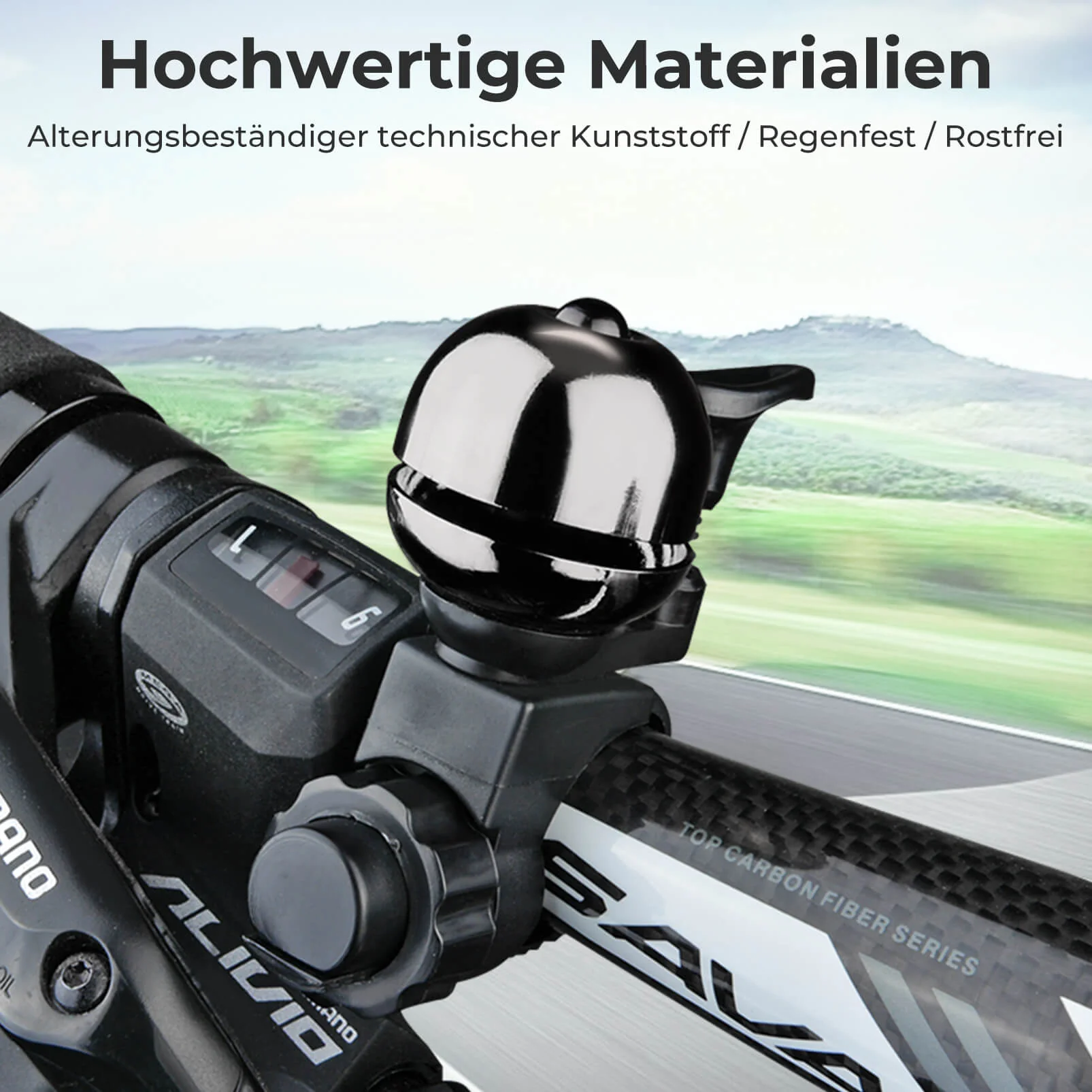 Fahrradklingel Klassisch Fahrradglocke Laut Klingel für 20–31 mm - Image 5
