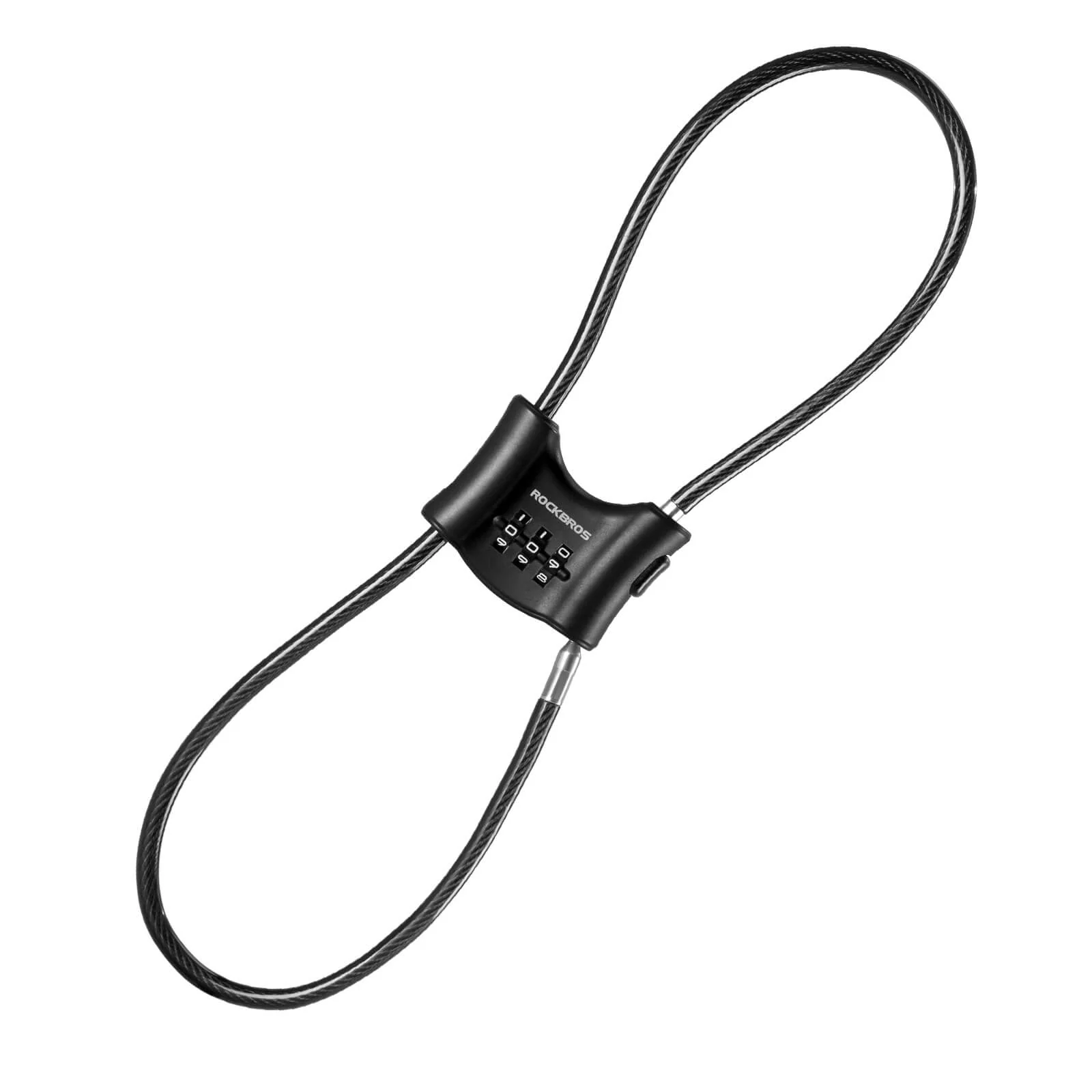 Fahrradschloss mit 5,5 mm Stahlkabel Doppelring - Image 2