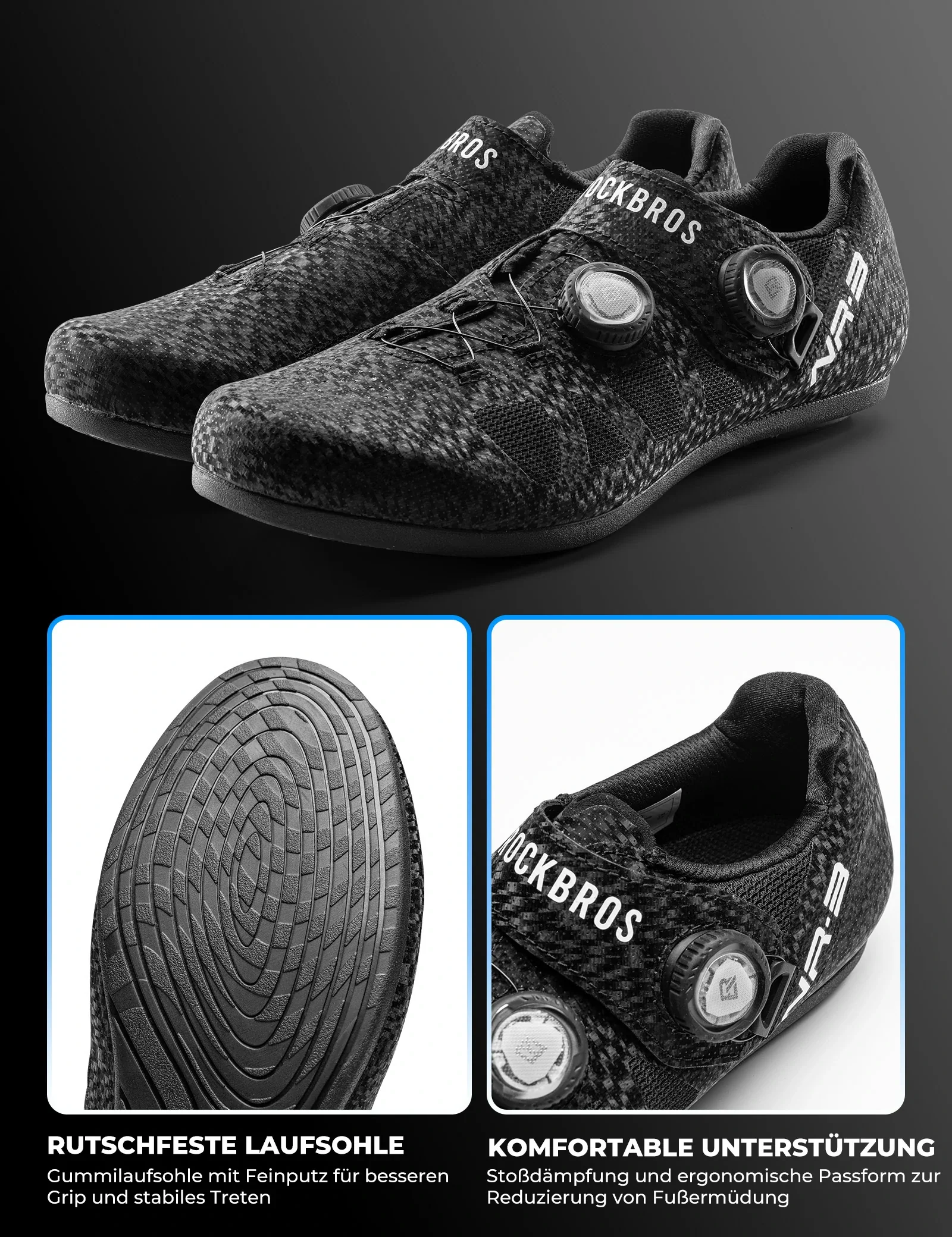 Fahrradschuhe für Rennrad & MTB,  Schuhe ohne Klicksystem - Image 6