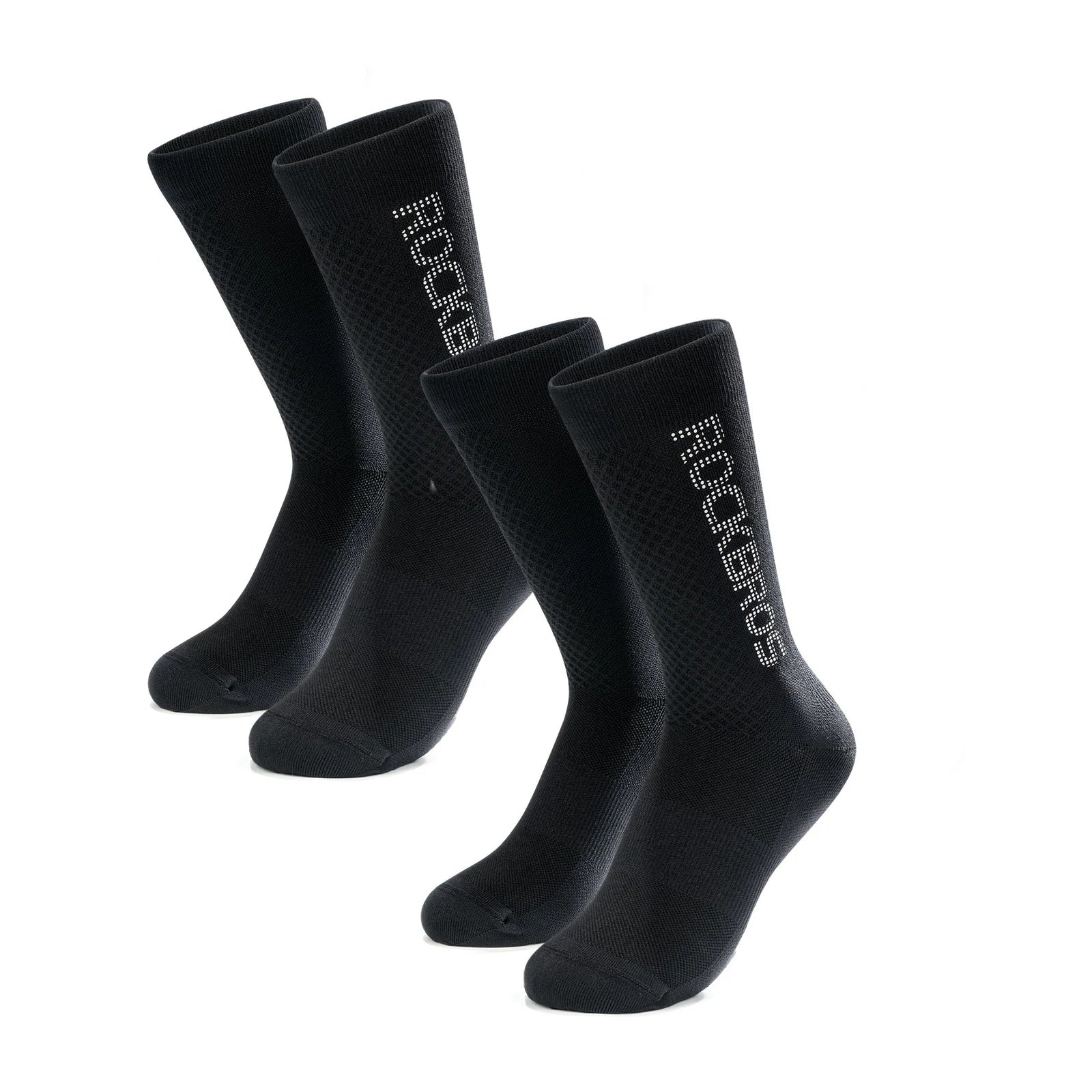 Fahrradsocken Reflektierendes Logo Zweipaarpackung