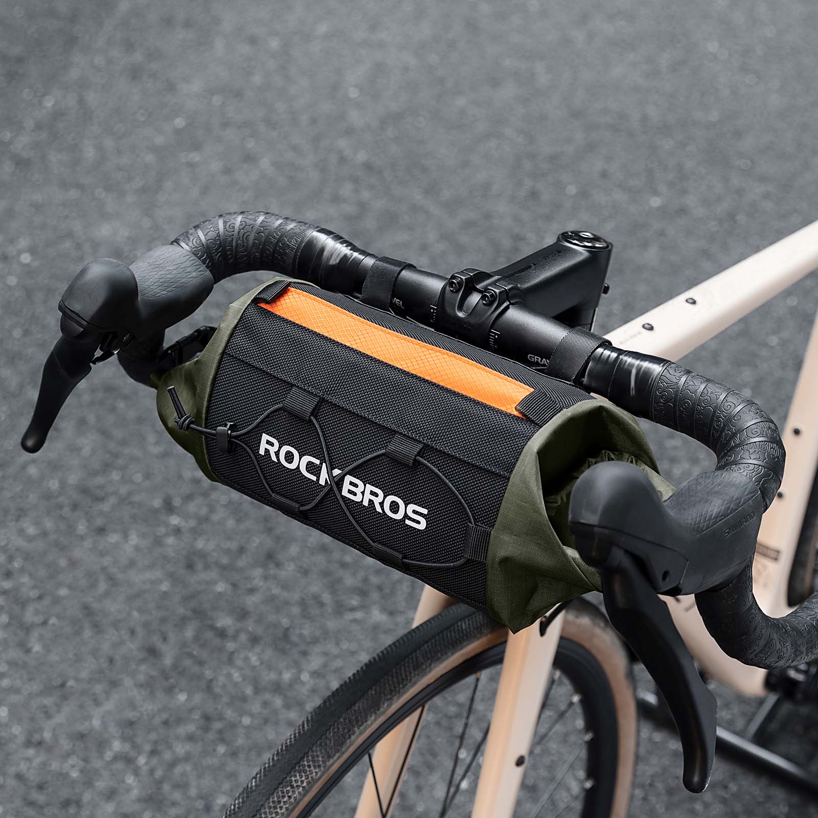 Fahrradtasche Lenkertasche Aufbewahrungstasche mit Schultergurt - Image 3