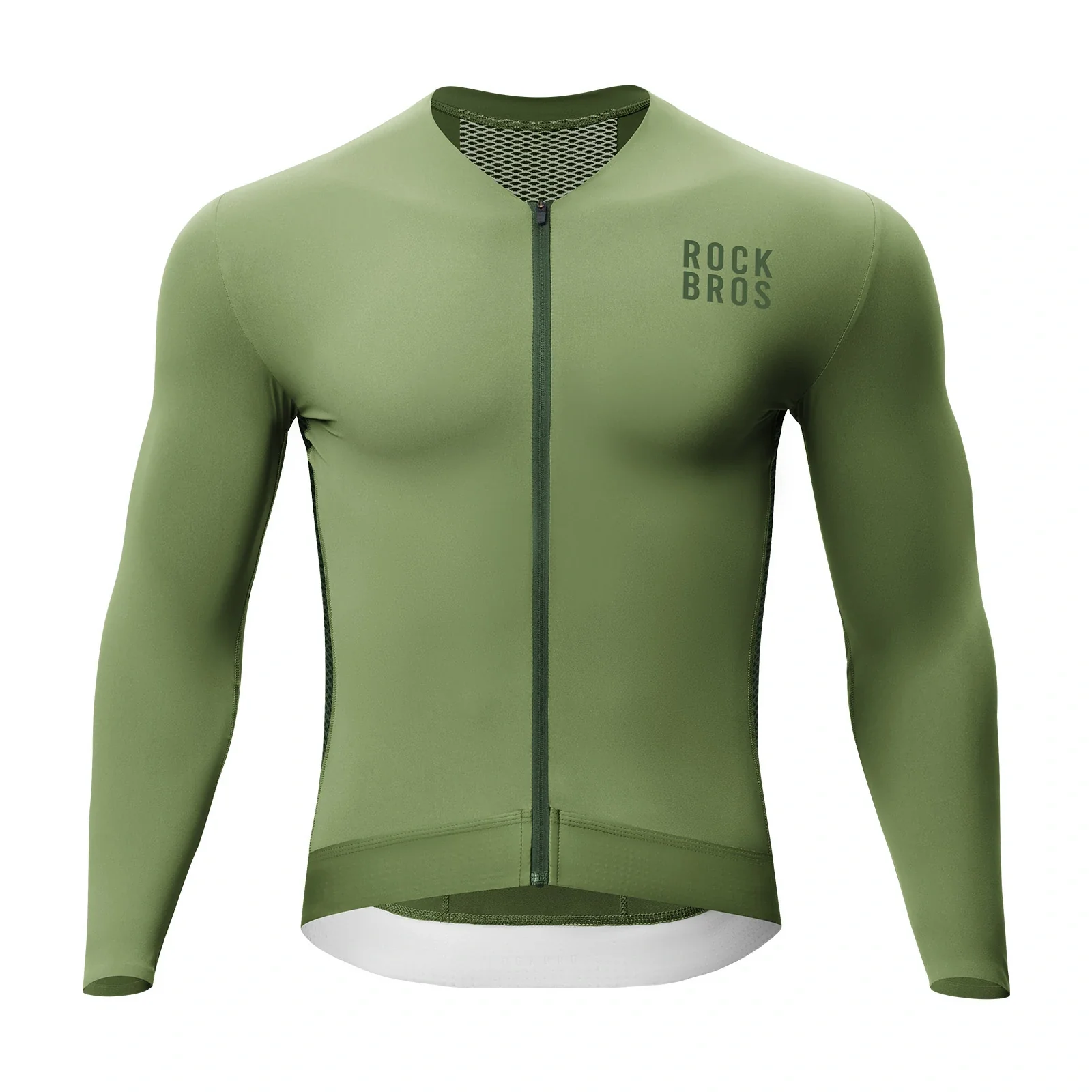 Fahrradtrikot Radtrikot Langarm Herren, Atmungsaktiv und Schnelltrocknend, Elastisches - Image 2