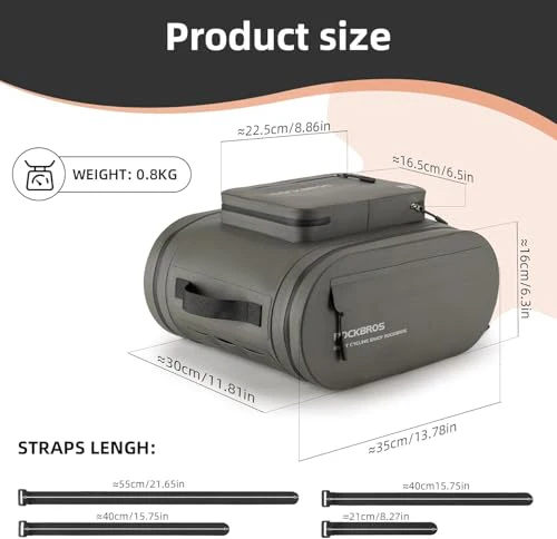 Gepäckträgertasche Wasserdicht 3in1 14L - Image 7