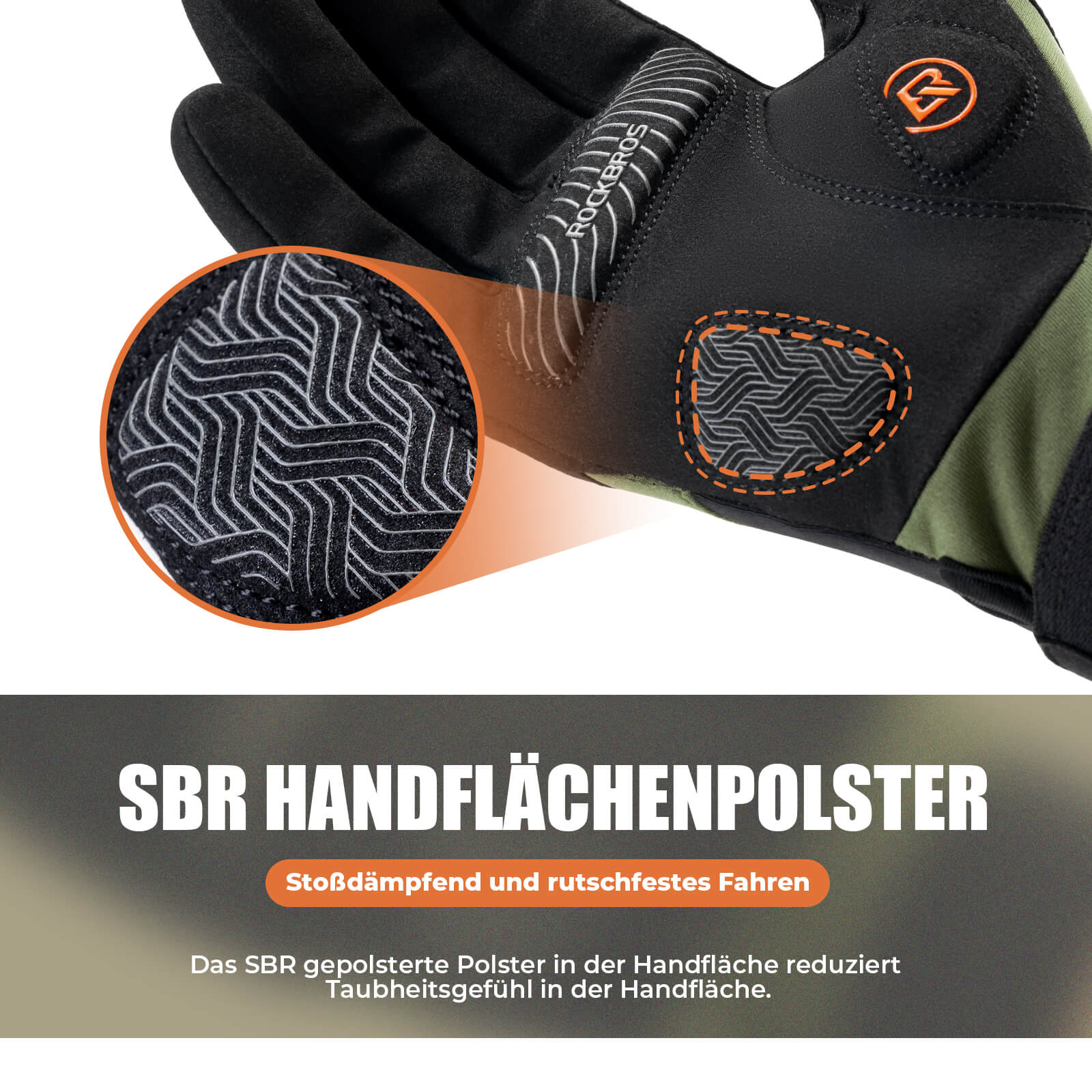 Herbst Fahrradhandschuhe Touchscreen-fähig - Image 4