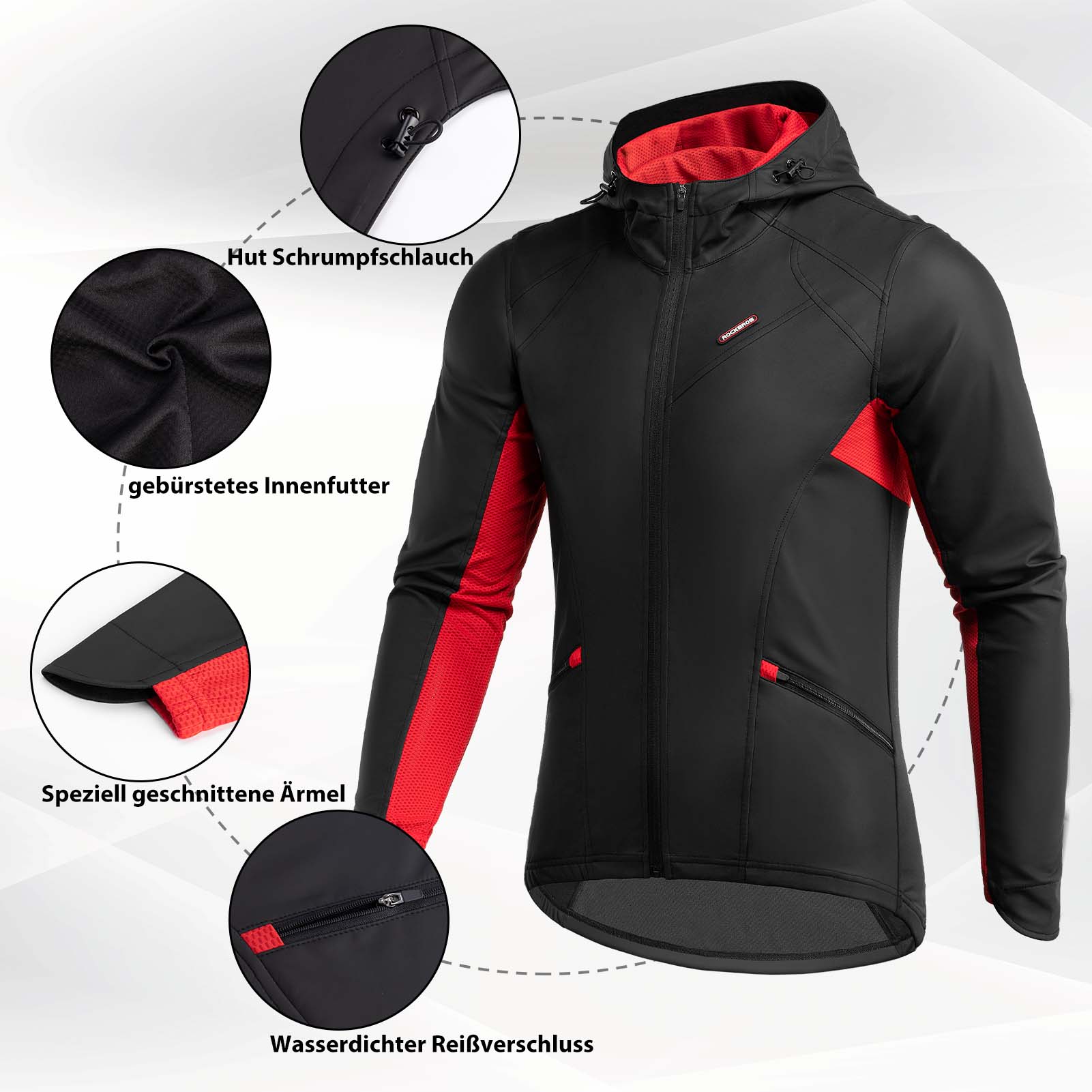 Herren Fahrradjacke für Winter & Pendeln - Image 3