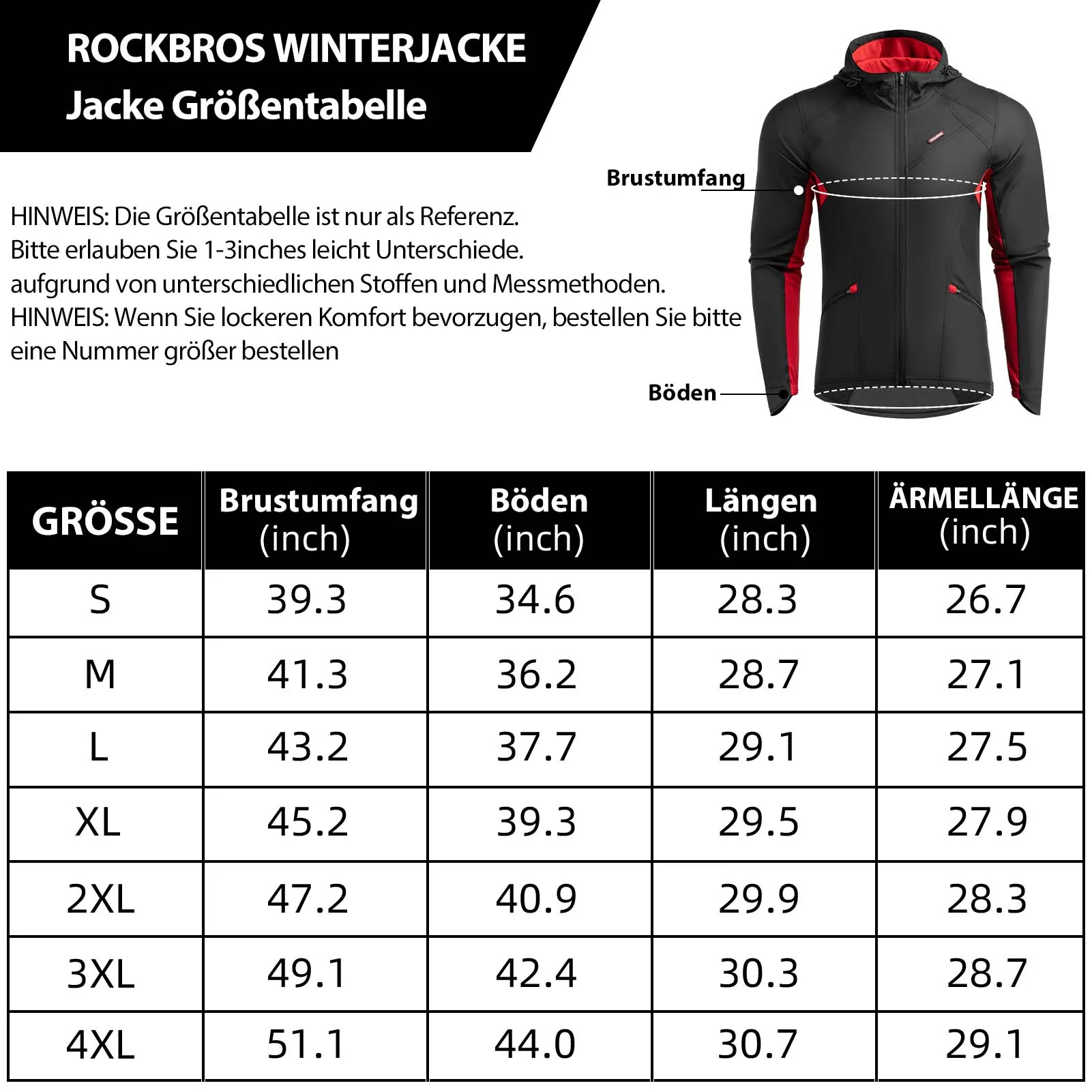 Herren Fahrradjacke für Winter & Pendeln - Image 5