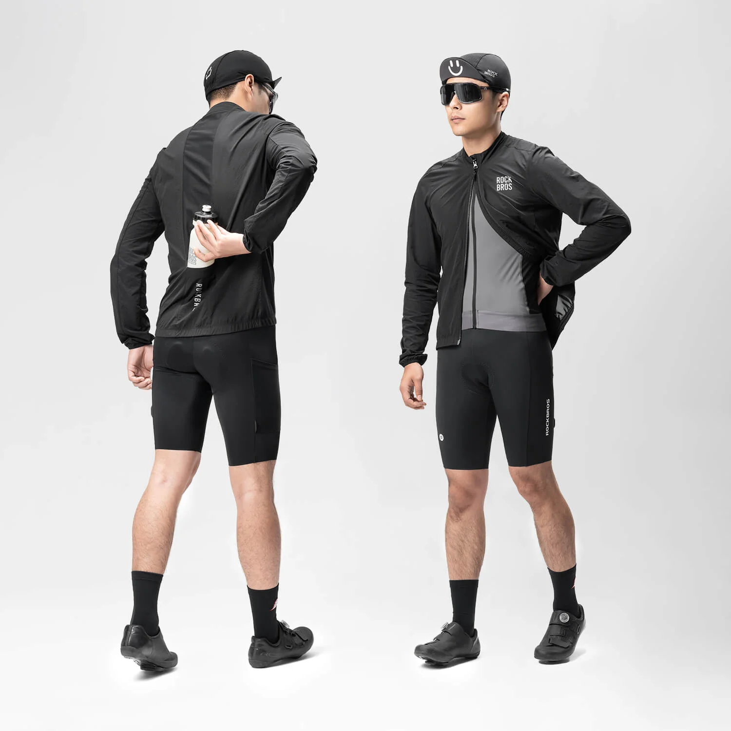 Herren Leichte Fahrradjacke Atmungsaktiv Frühling - Image 14