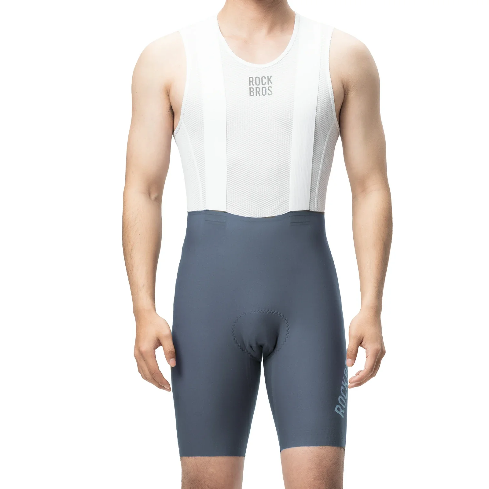 Herren Radlerhose mit Träger Gepolstert, Fahrradhose Kurz, Atmungsaktive schnelltrocknende - Image 5