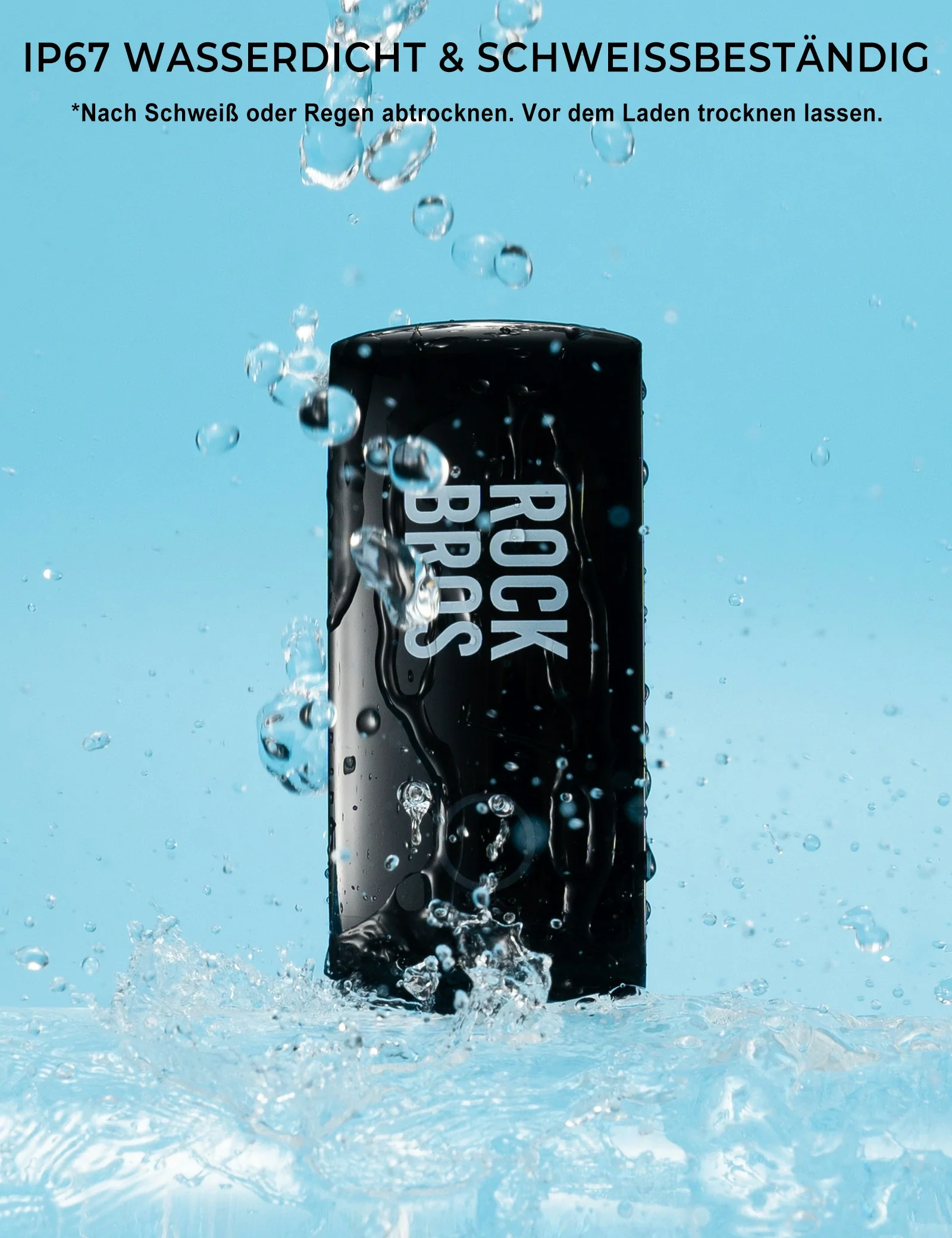 Herzfrequenzmesser Brustgurt Bluetooth & ANT+, IP67 Wasserdicht - Image 7