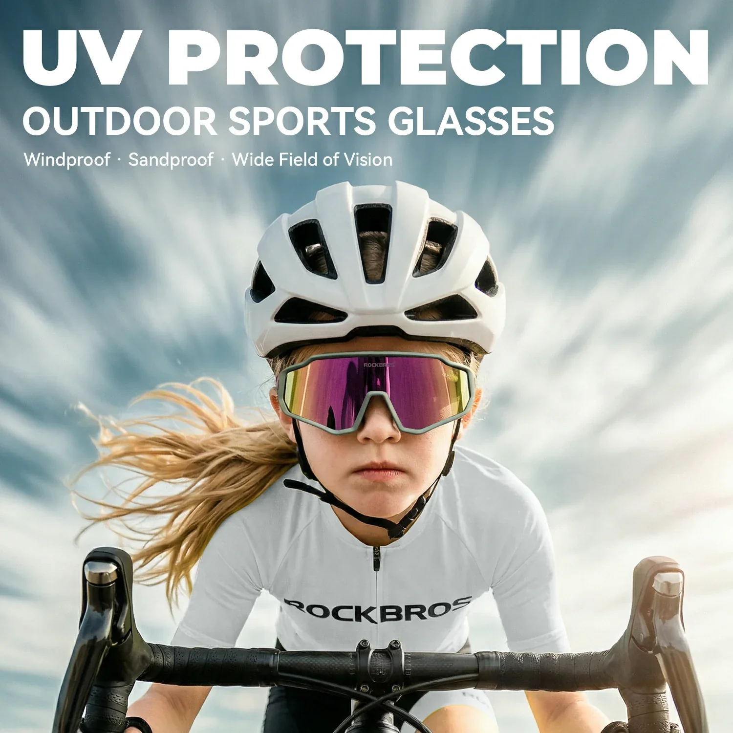 Kinder Fahrrad Sonnenbrille - Polarisiert/Photochrom mit UV400 Schutz - Image 12