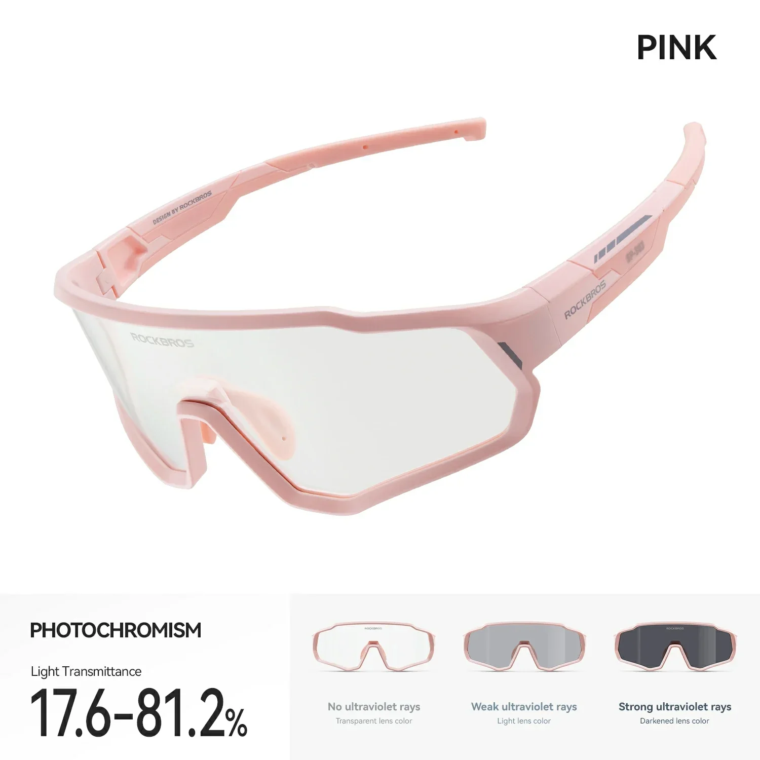 Kinder Fahrrad Sonnenbrille - Polarisiert/Photochrom mit UV400 Schutz - Image 4