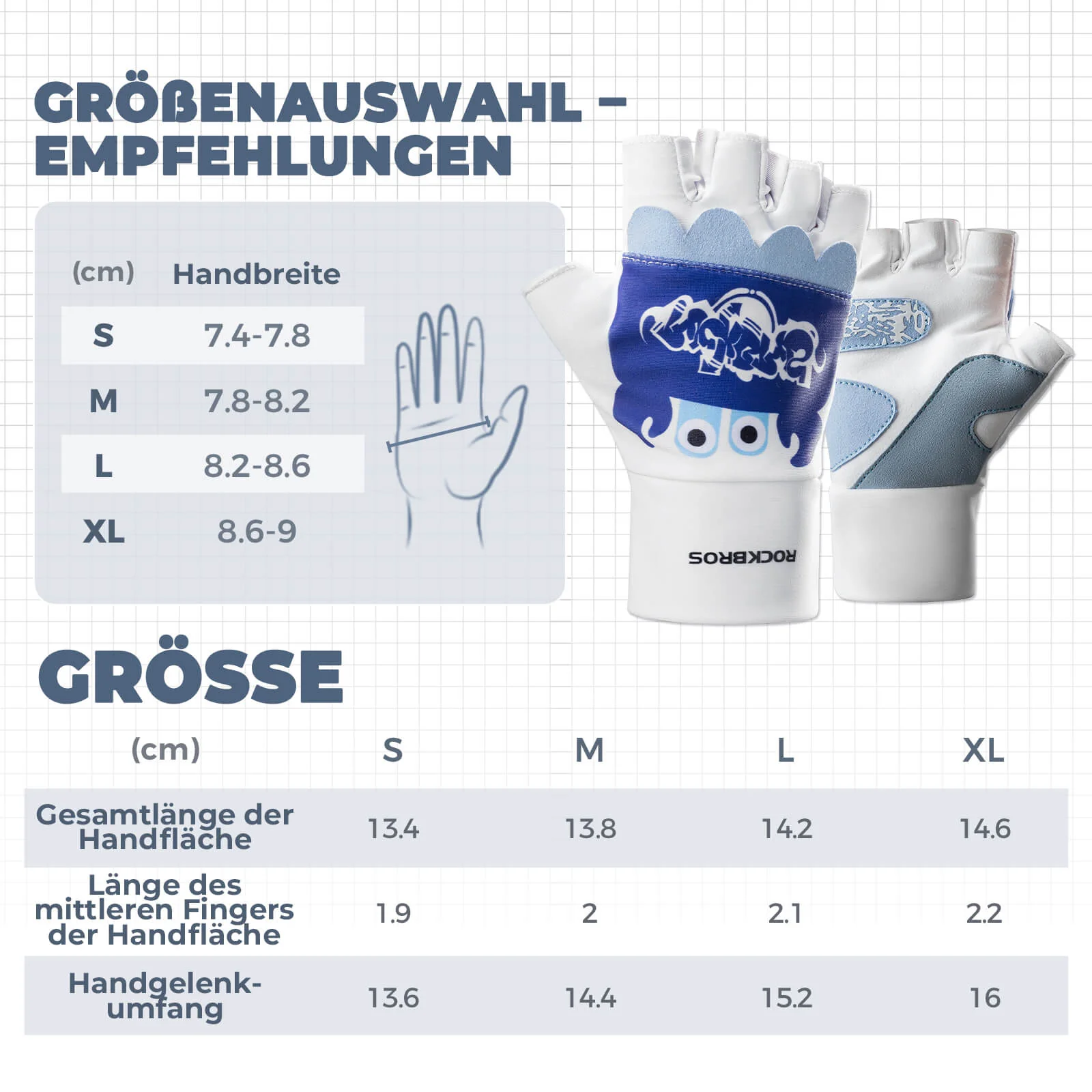 Kinder Halbfinger Fingerlose Fahrradhandschuhe - Image 14