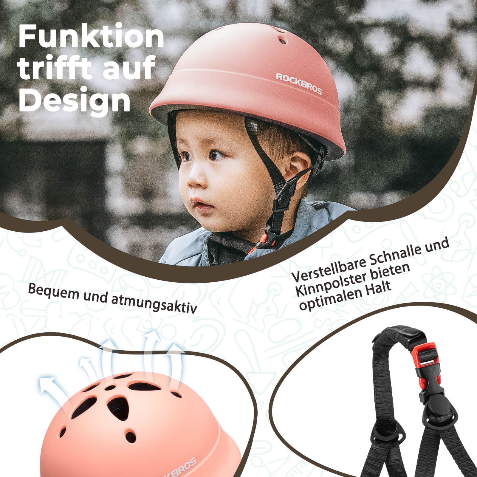 Kinderhelm Fahrradhelm 48-52cm 2-5 Jahre - Image 15