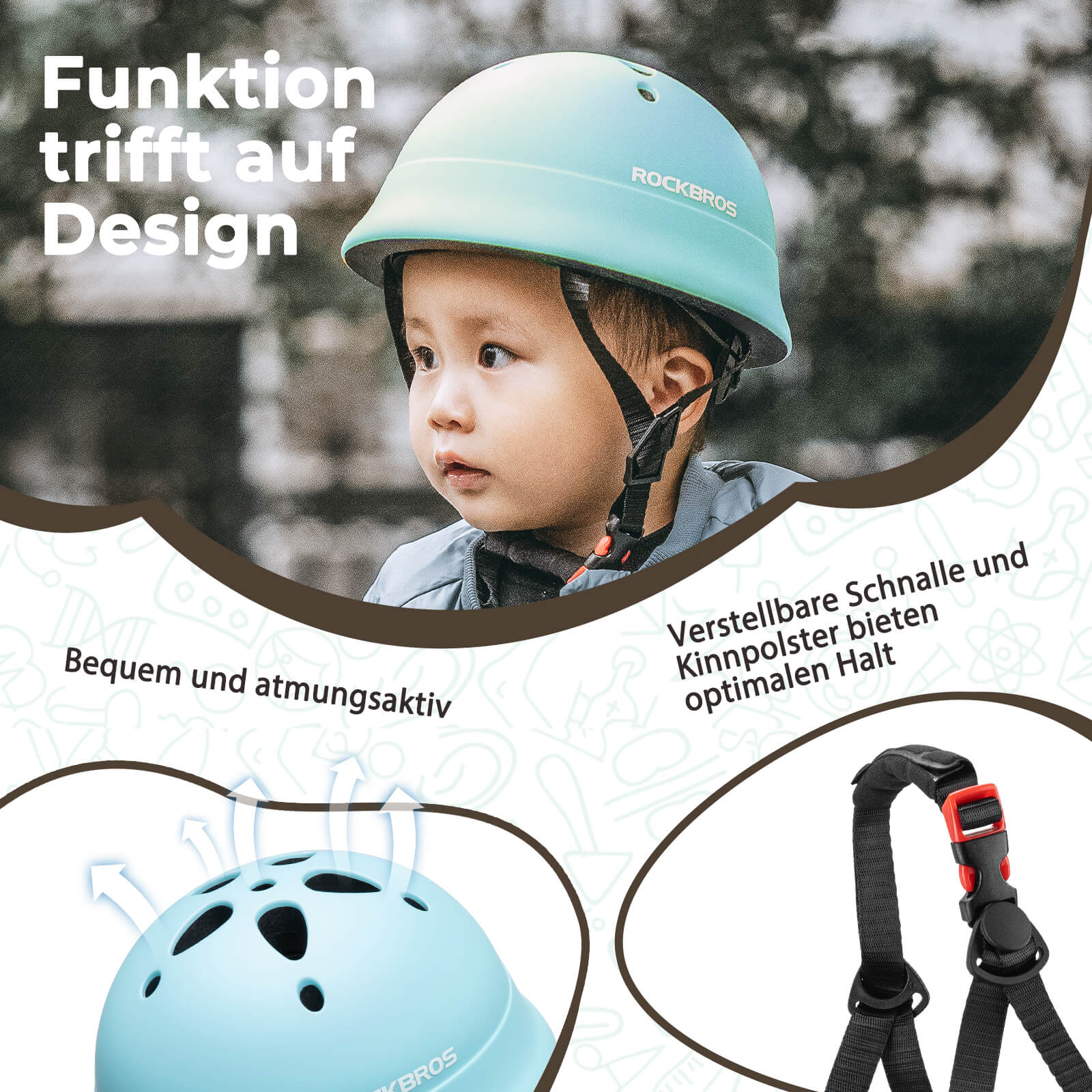 Kinderhelm Fahrradhelm 48-52cm 2-5 Jahre - Image 7