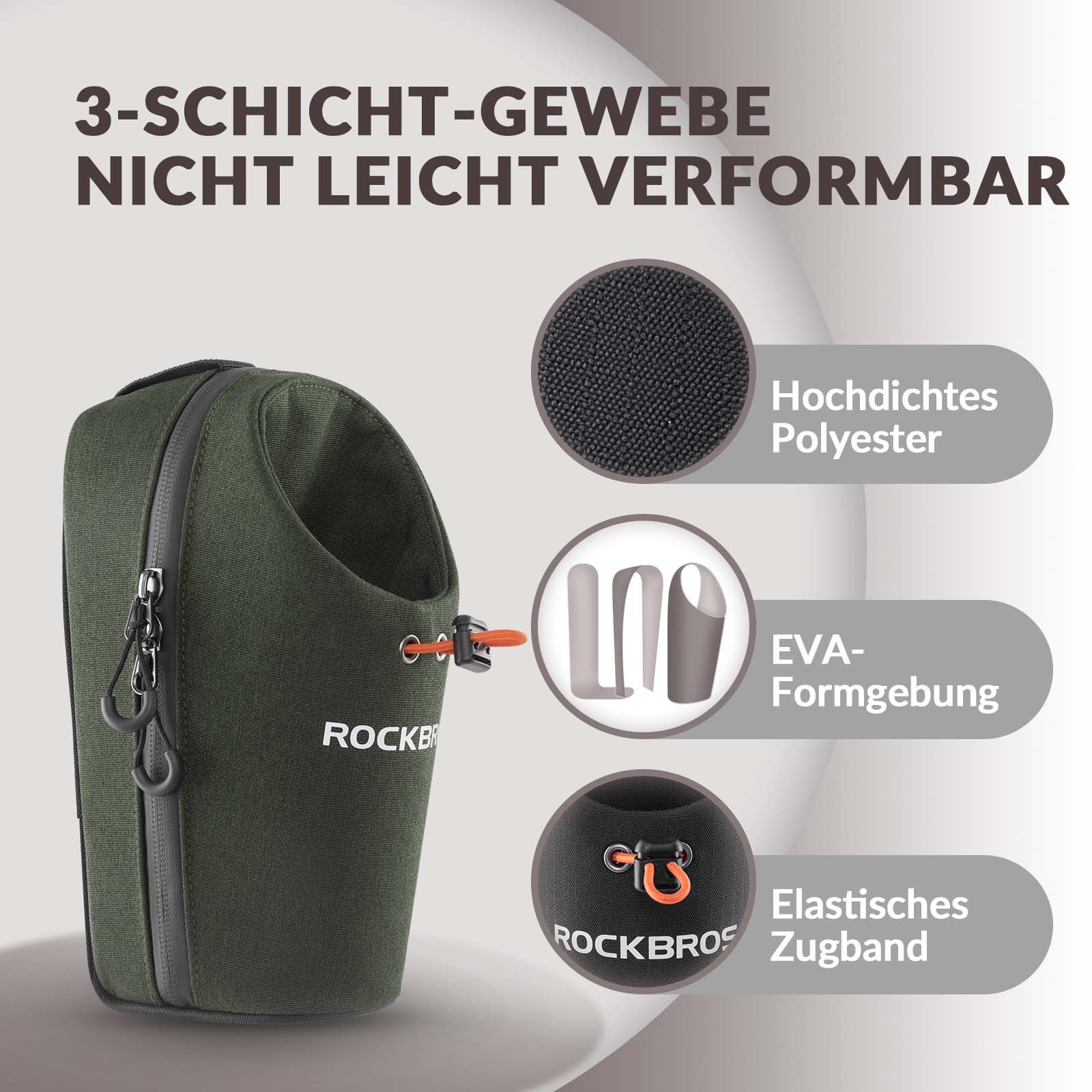 Lenkertasche Flaschentasche Trinkflaschenhalter Multifunktionales Design - Image 9