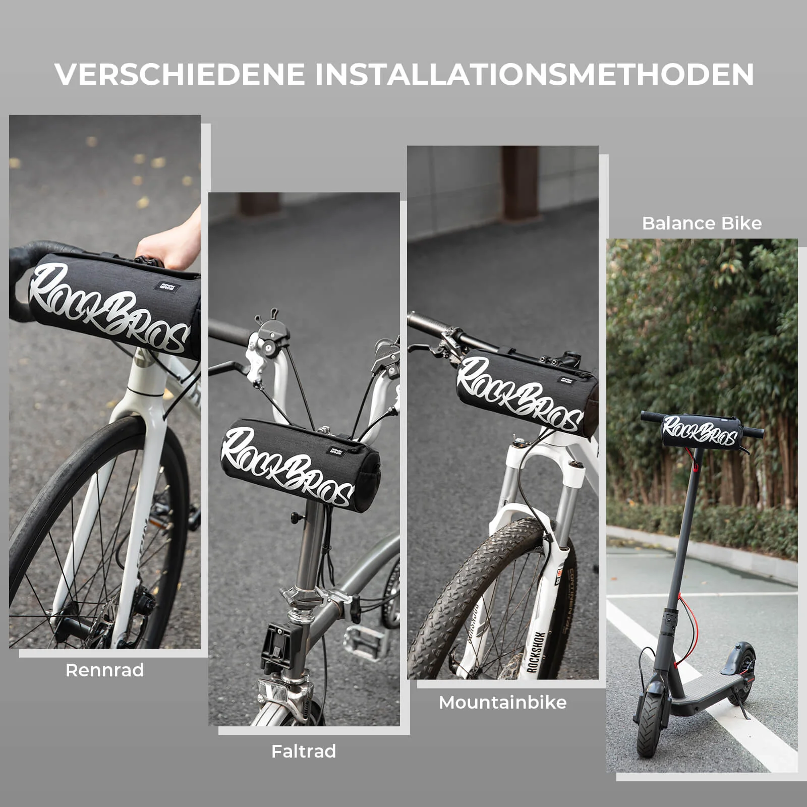 Lenkertasche Klein mit Schultergurt 2L/3,6L - SketchRide Series - Image 9