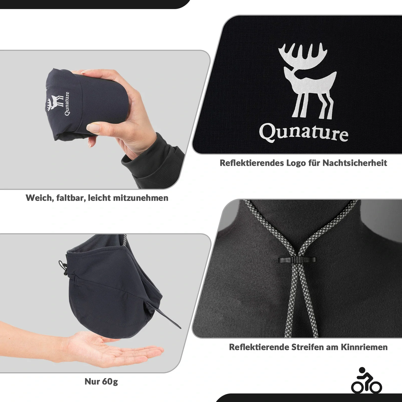 Outdoor Cap Fleece Sonnenschutz Kappen Winddichte Mütze Winter - Image 8