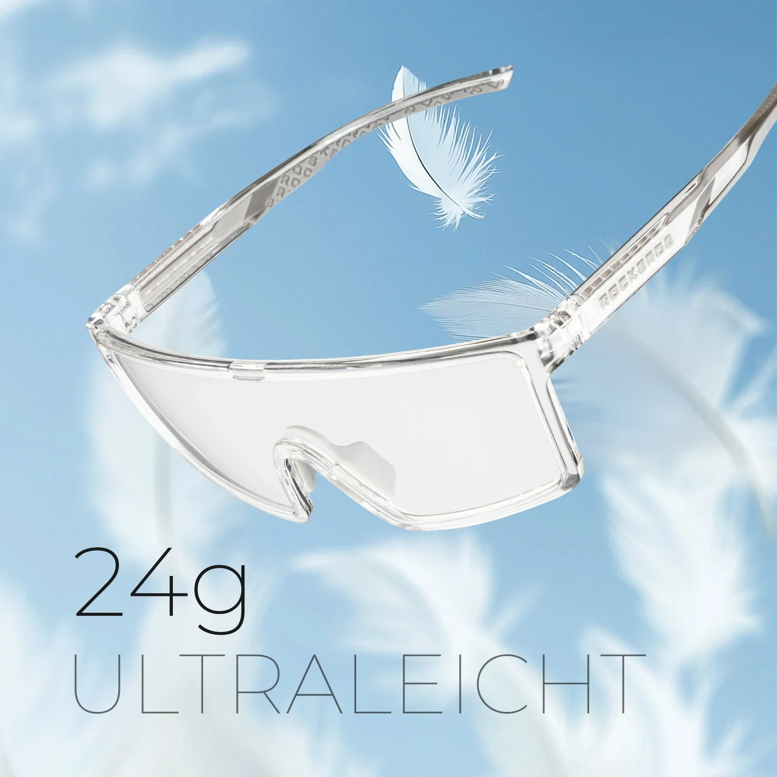 Photochromatisch Fahrradbrille, UV400 mit TR90 Rahmen - Image 6