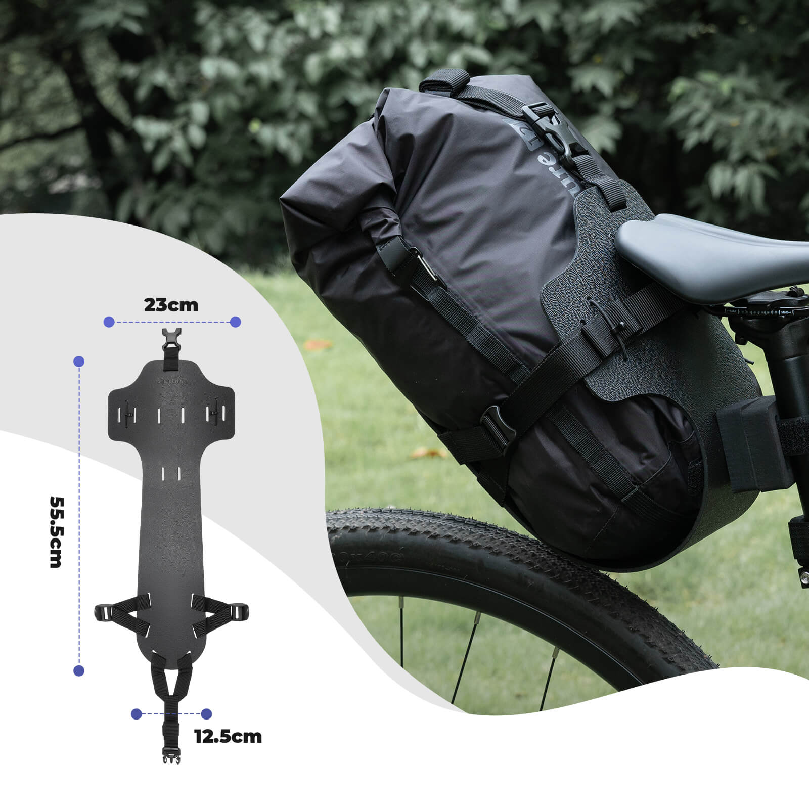 Qunature Bikepacking Heck Gepäckträger - Image 6