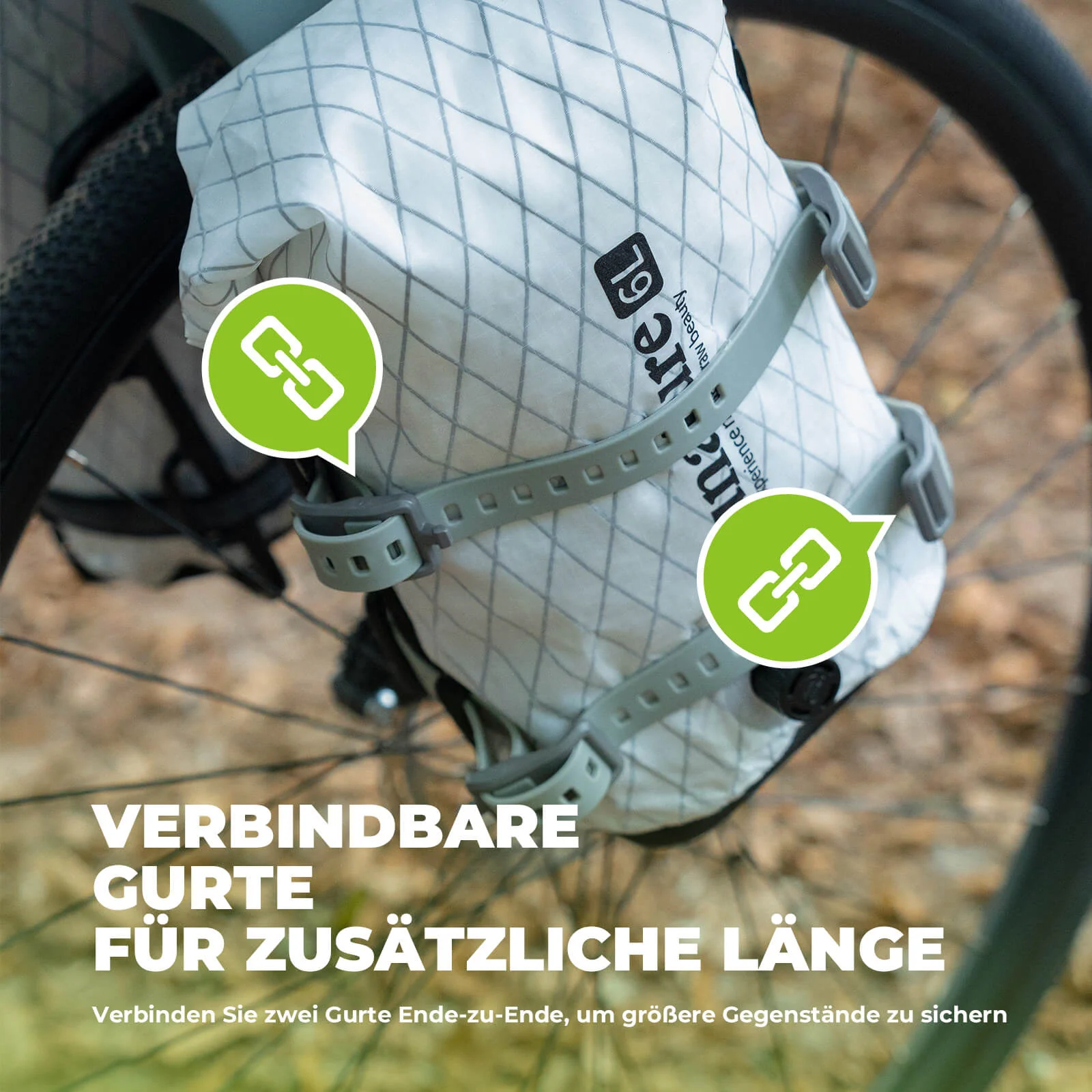 Qunature Universelle Outdoor-Spanngurte - VerlÀngerbar & Extrem Belastbar - Image 8
