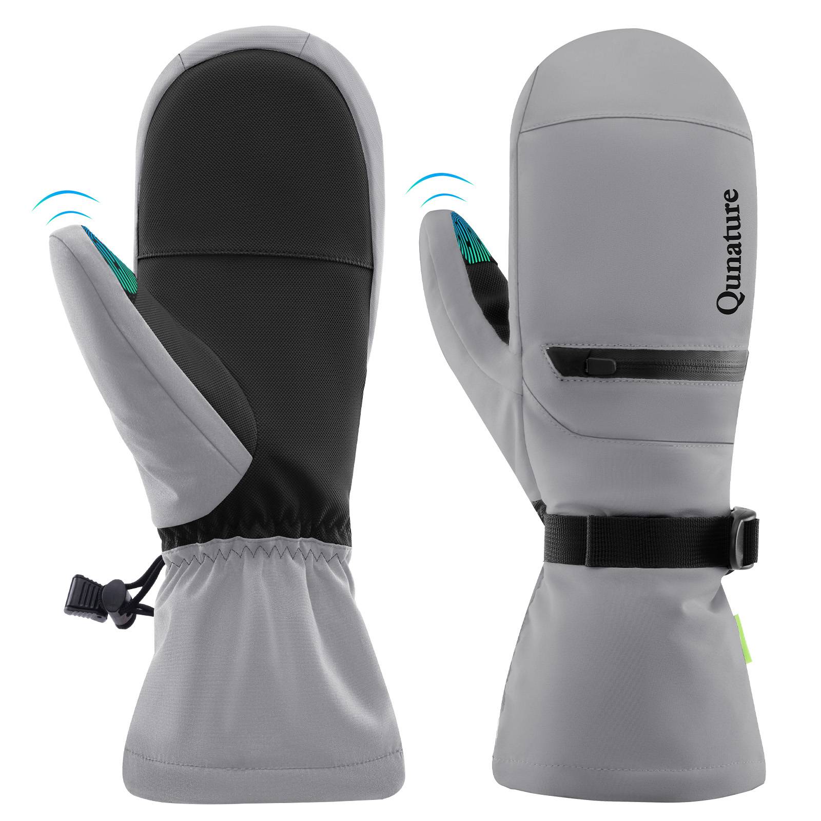Qunature Wasserdichte Skihandschuhe XS-XL - Image 6