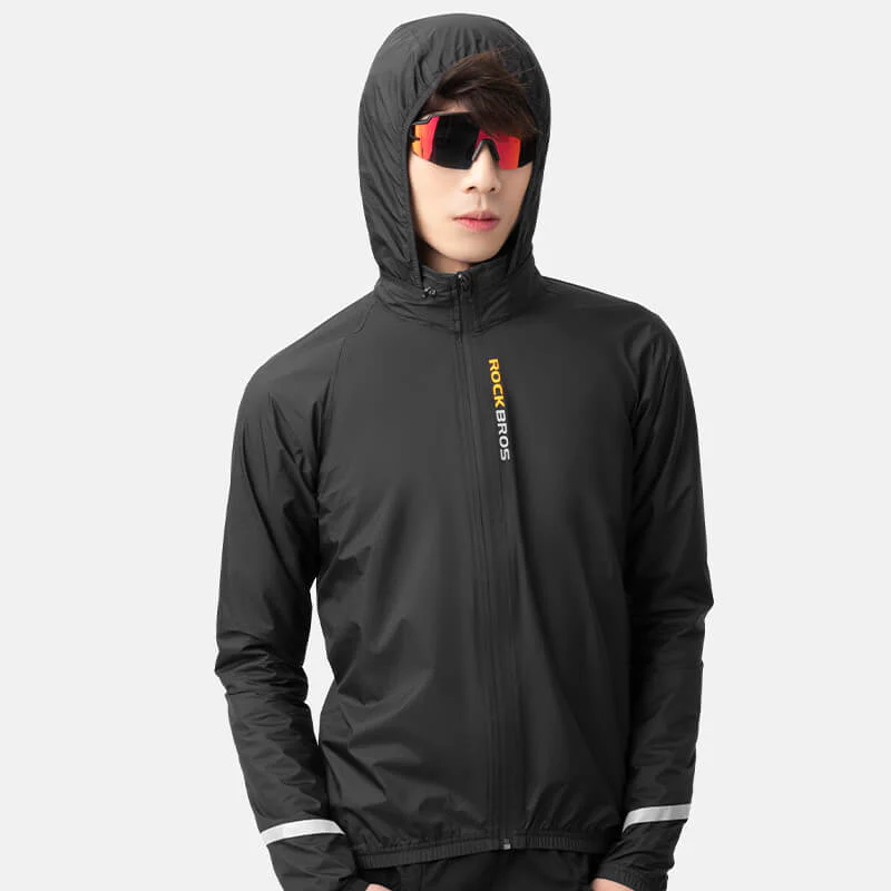 Radsport Fahrradjacke Regenjacke Wasserabweisend Leicht - Image 6