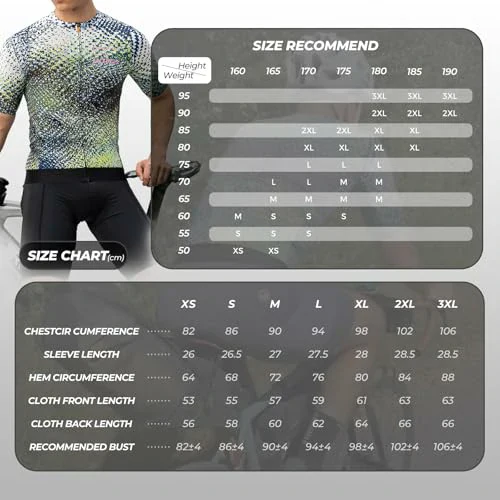 Radtrikot Herren Kurzarm Fahrradtrikot - Image 5