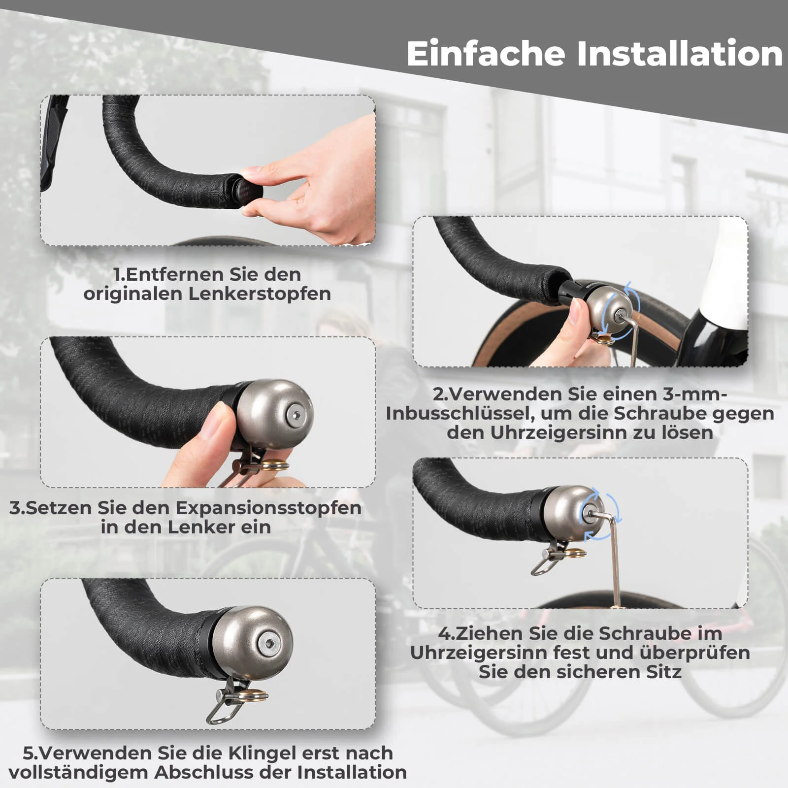 Rennrad Fahrradklinge für 22,2mm Dropbar Lenker - Image 10