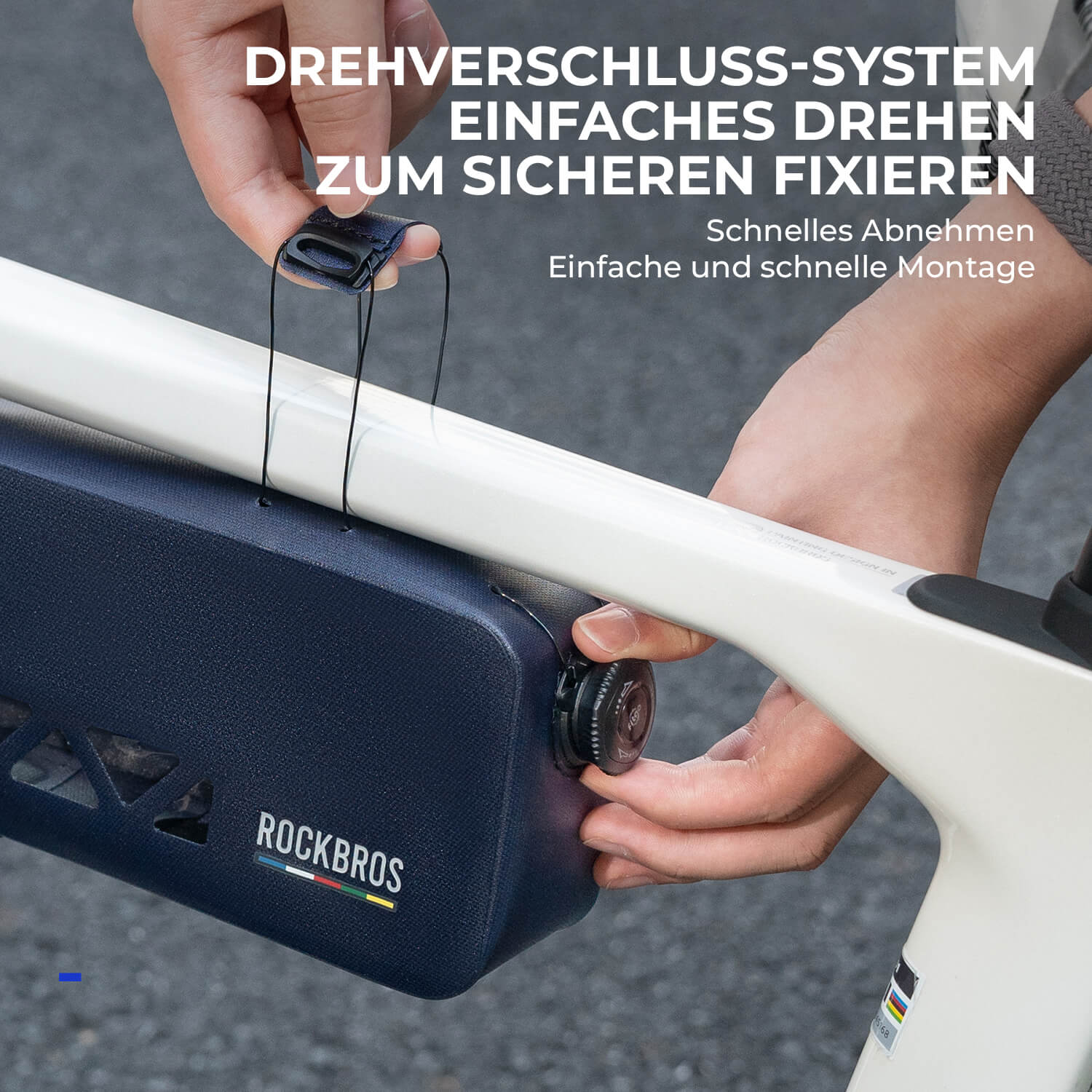 ROAD TO SKY 100 % Wasserdicht Rahmentasche 1,7 L - Image 4