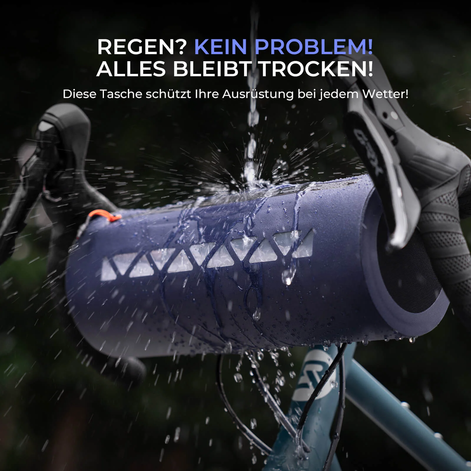 Road to Sky Fahrrad Lenkertasche Wasserdicht 4L - Image 3