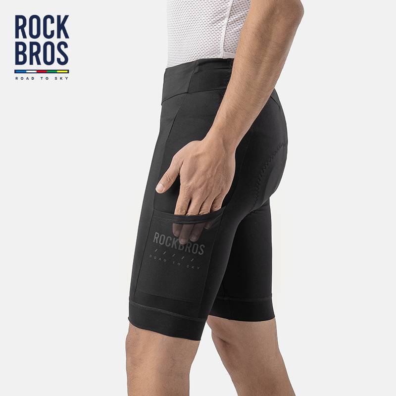 ROAD TO SKY Herren Fahrradhose atmungsaktive Radlerhose mit 4D Sitzpolster - Image 5
