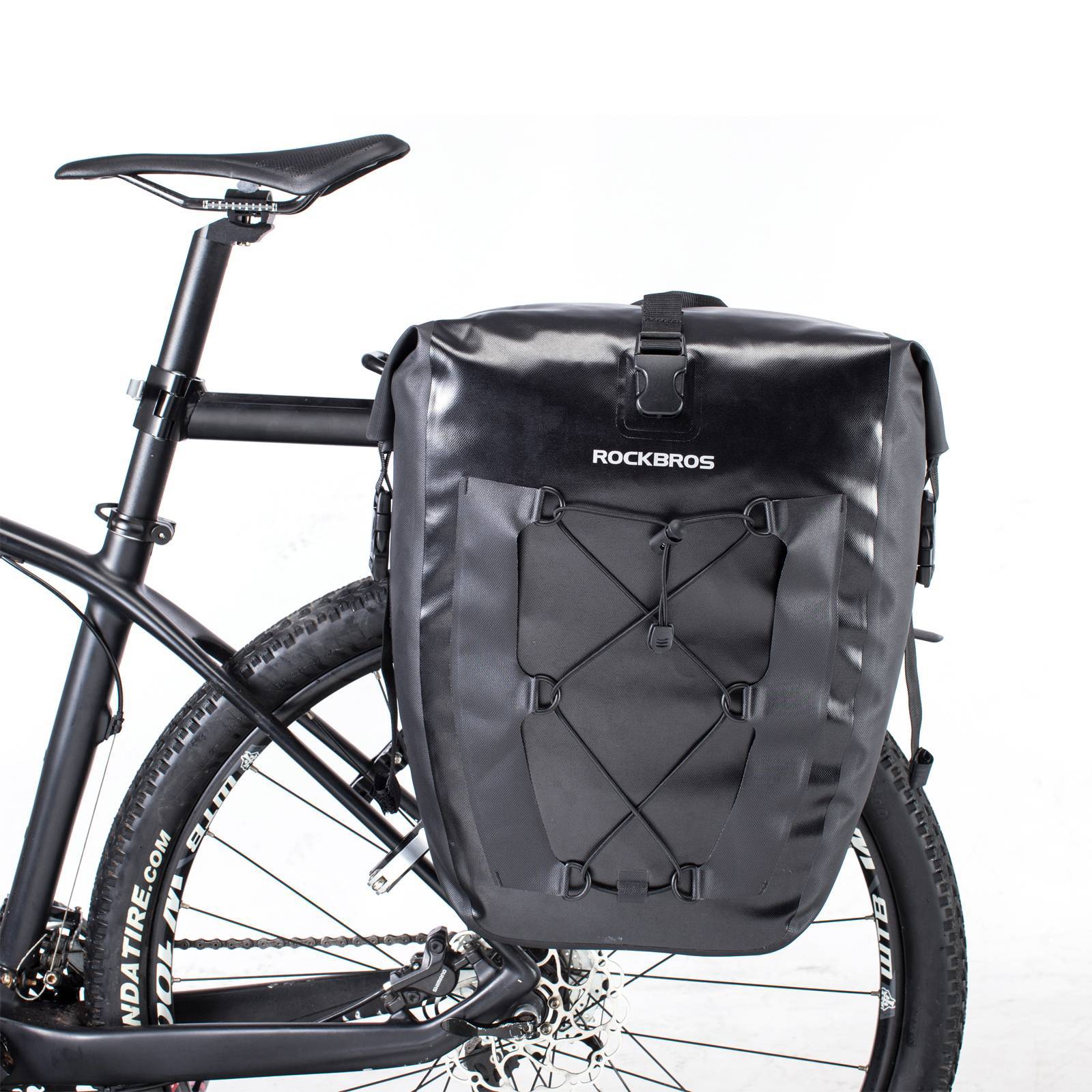 ROCKBROS 100 % wasserdichte Transporttaschen mit Netztasche 27L - Image 25