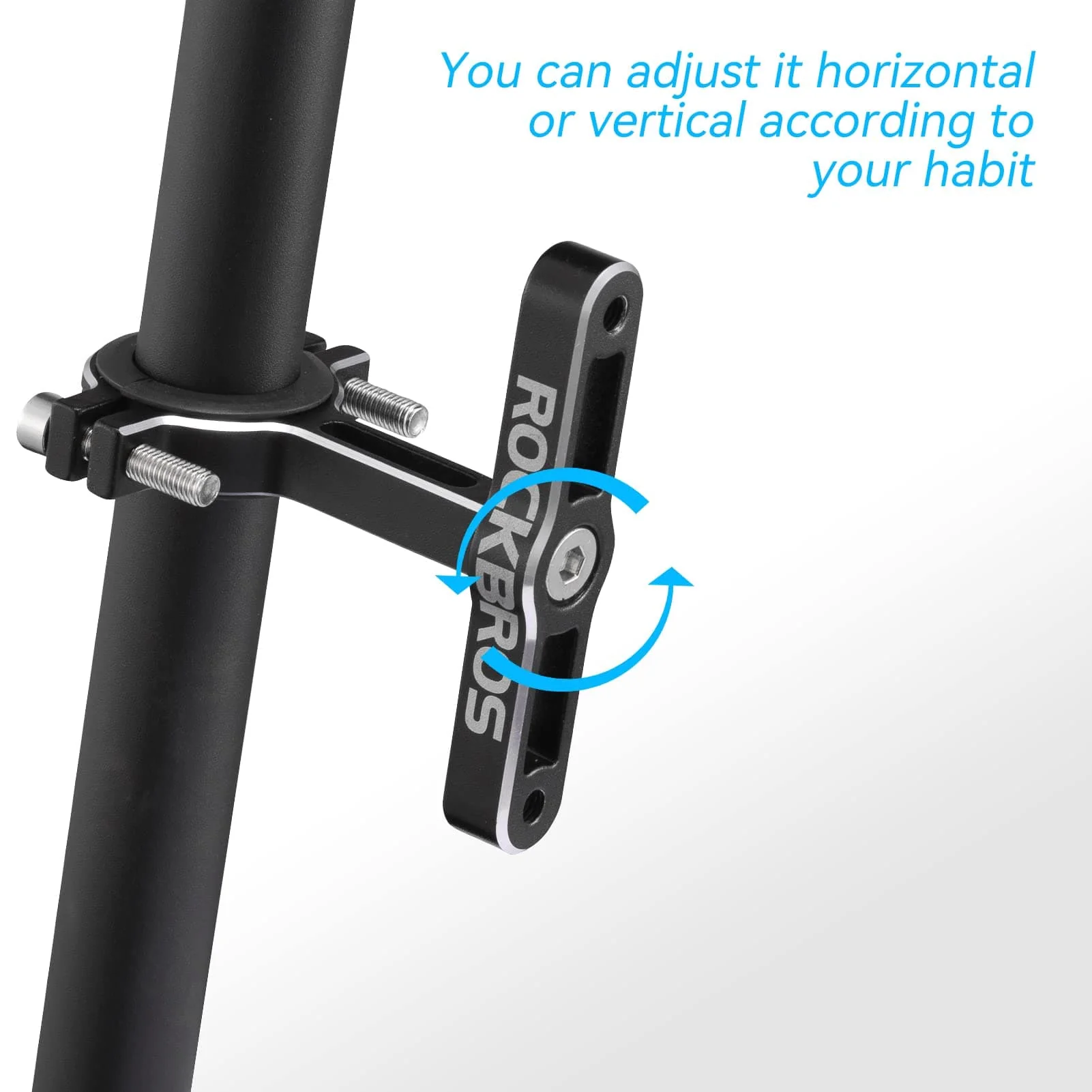 ROCKBROS Alu Universal Flaschenhalter Adapter für Fahrrad und Motorrad - Image 16