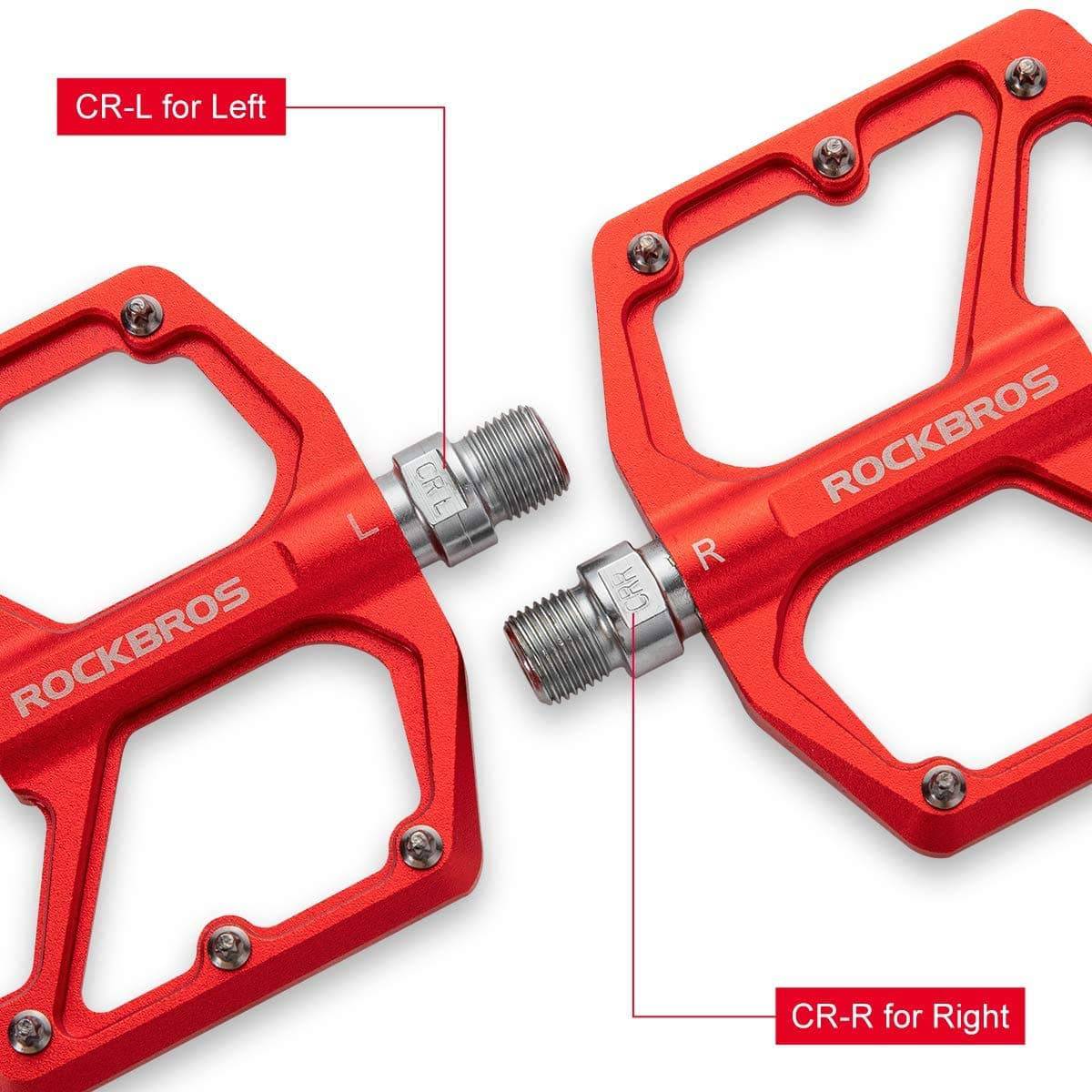 ROCKBROS Aluminium Platform Pedale 9/16 Zoll für MTB E-Bike Stadtrad - Image 17