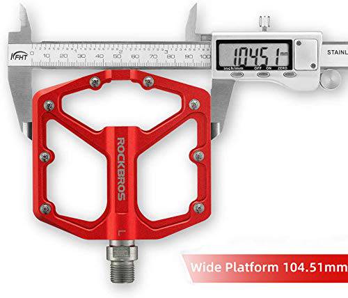 ROCKBROS Aluminium Platform Pedale 9/16 Zoll für MTB E-Bike Stadtrad - Image 18