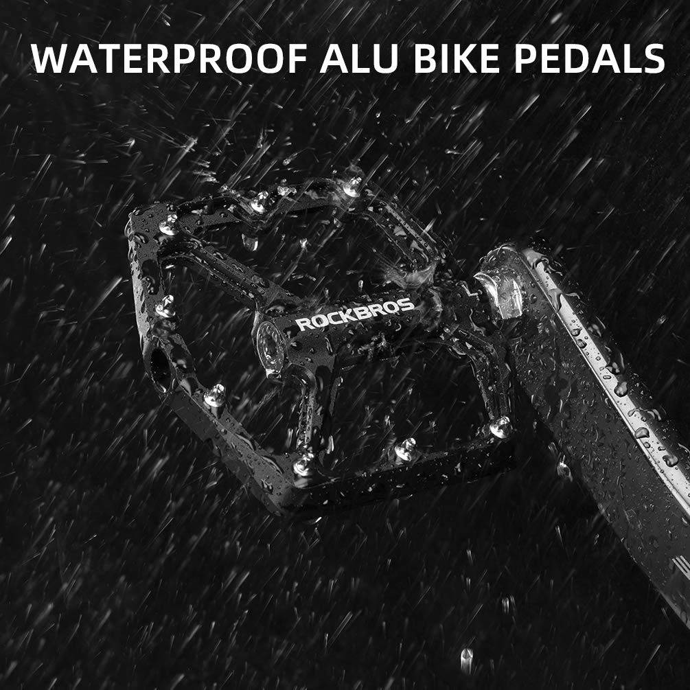 ROCKBROS Aluminium Platform Pedale 9/16 Zoll für MTB E-Bike Stadtrad - Image 22