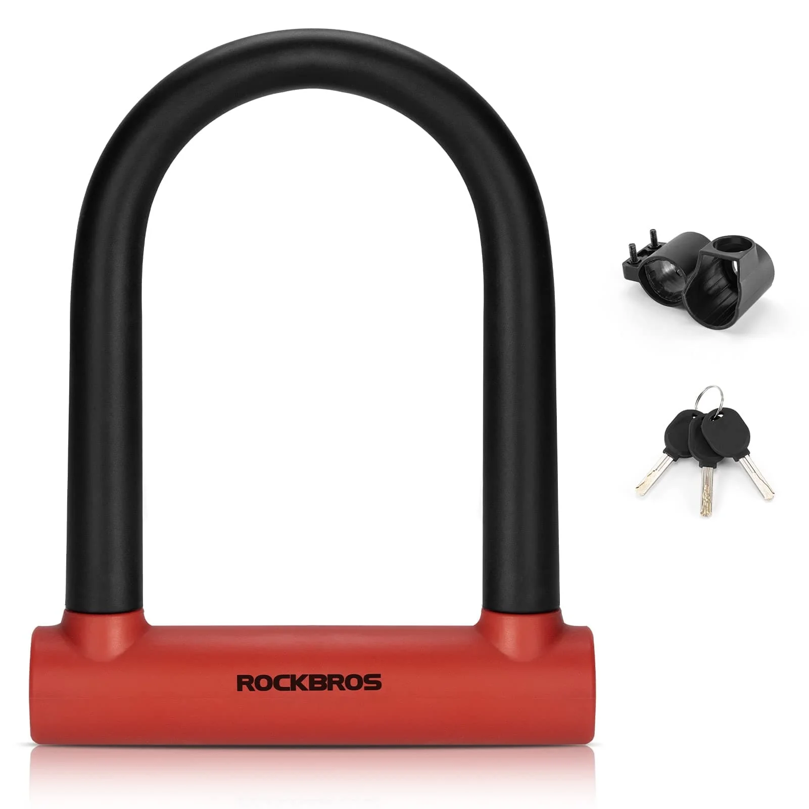 ROCKBROS Fahrrad Bügelschloss für Fahrräder & Motorräder aus legiertem - Image 8