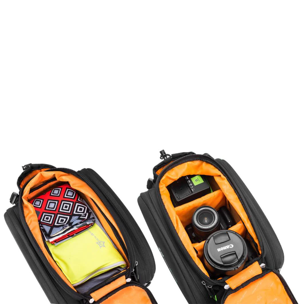 ROCKBROS Fahrrad Gepäckträgertasche wasserdichte mit Regenschutz 17-35L - Image 7