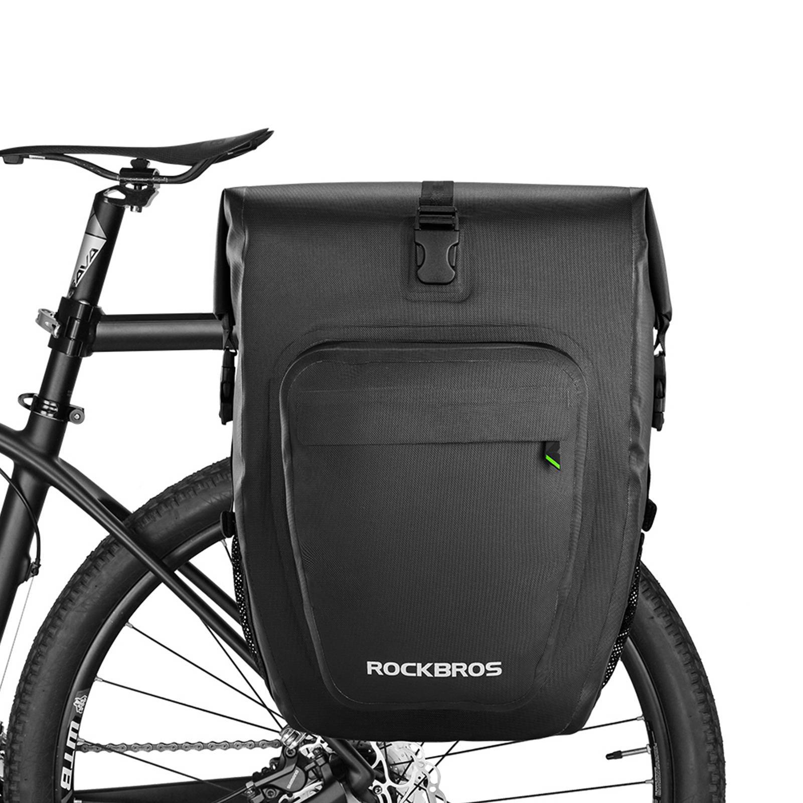 ROCKBROS Fahrrad hinter Gepäckträgertasche wasserdicht 20-27L für E-Bike/Rennrad/MTB - Image 3
